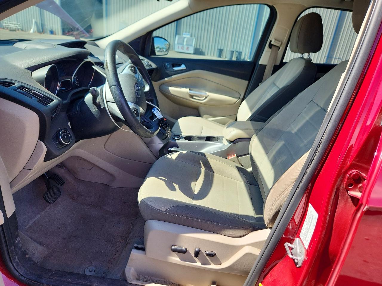 2014 Ford Escape Se Red vin: 1FMCU0GX5EUB92709