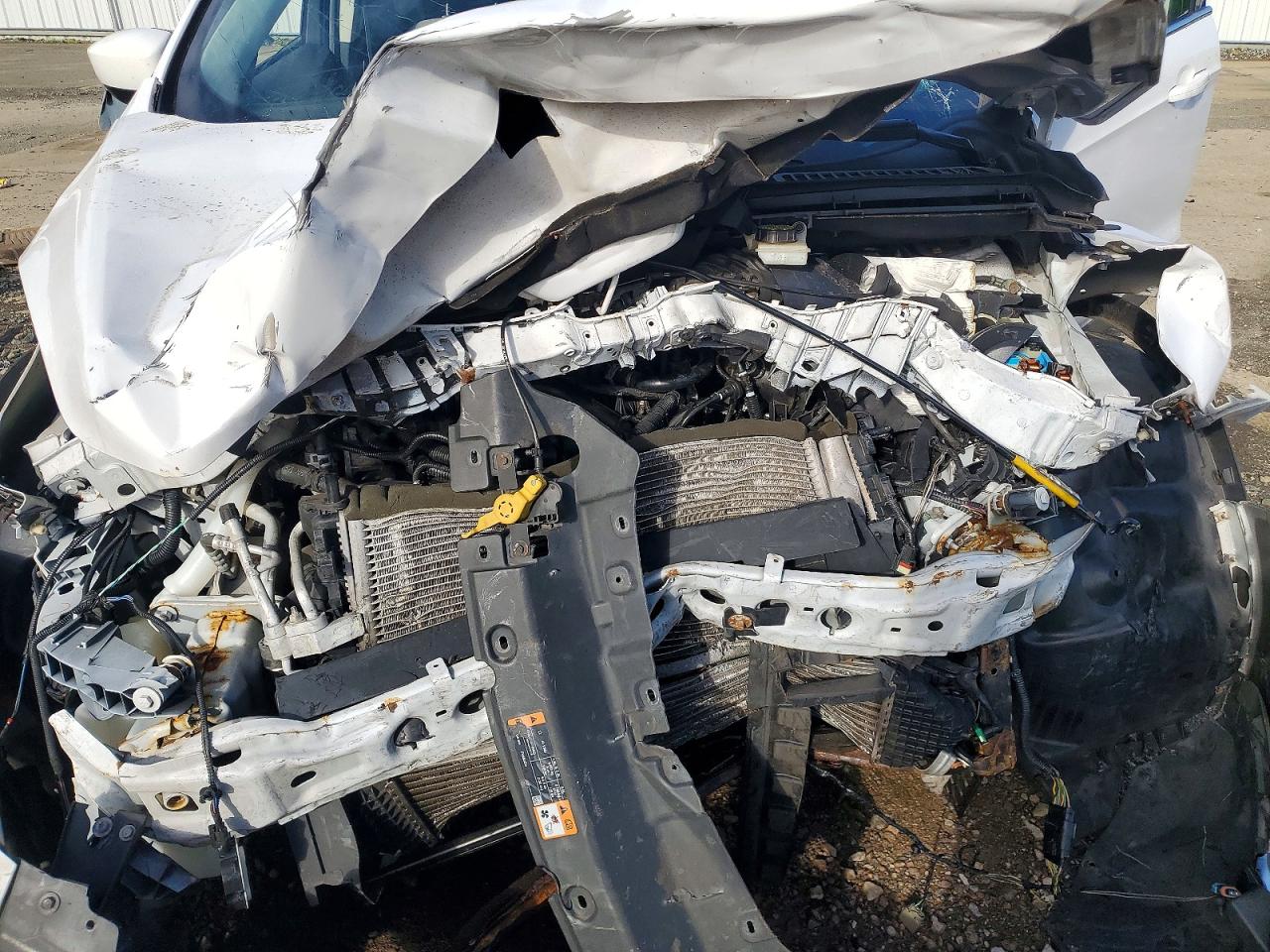 2014 Ford Escape Se White vin: 1FMCU0GX5EUC45960
