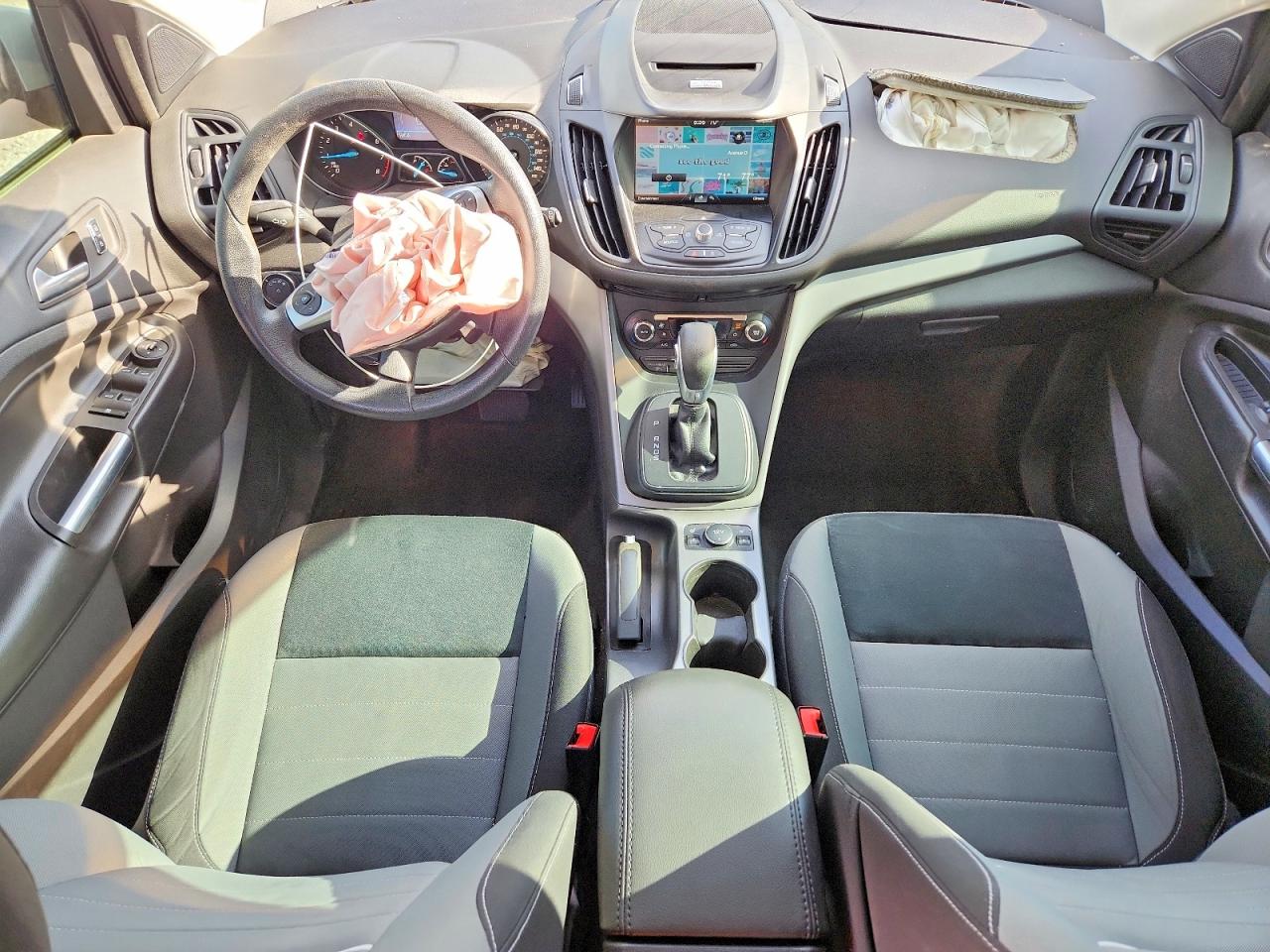 2014 Ford Escape Se White vin: 1FMCU0GX5EUC55369