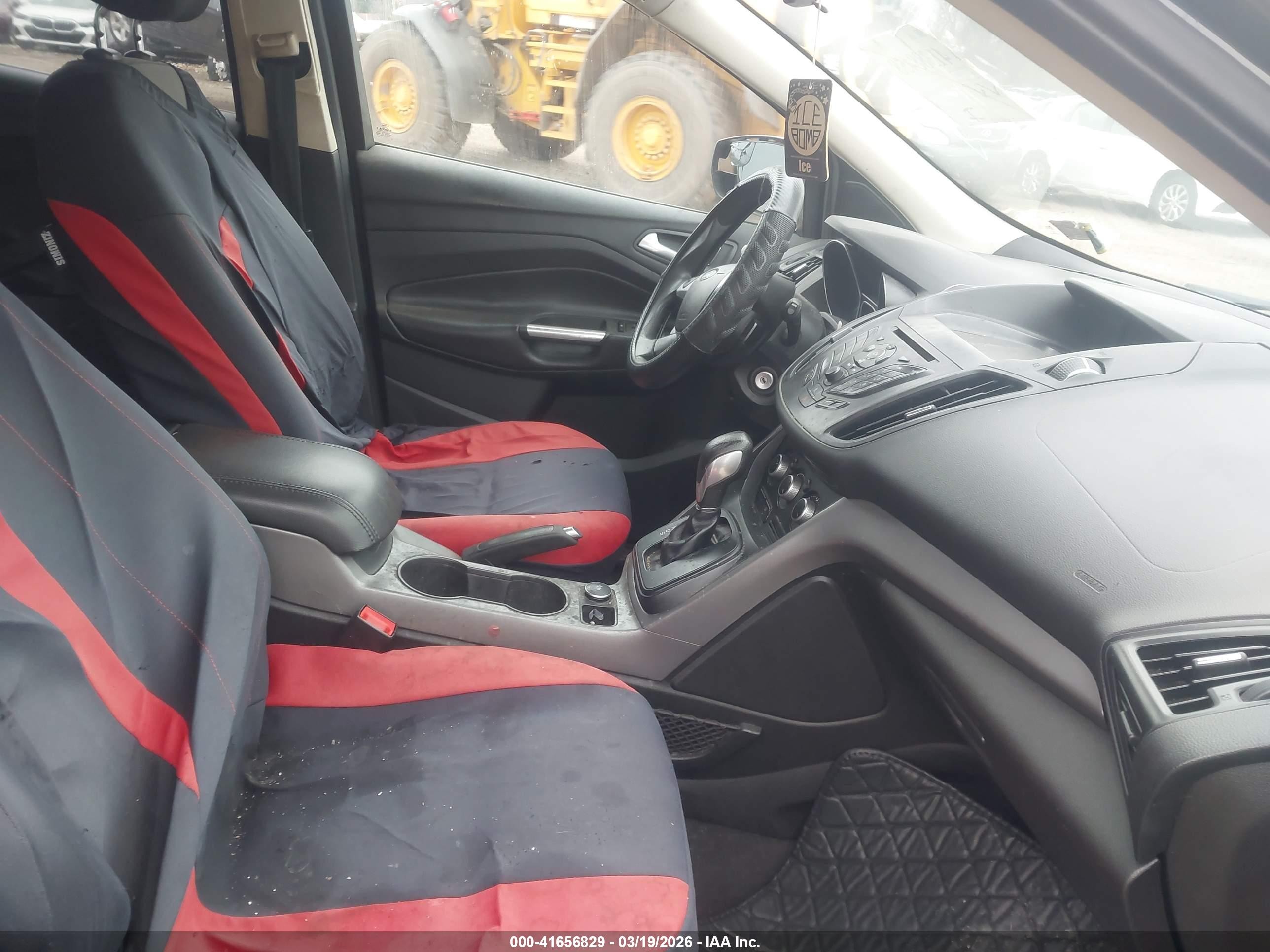 2014 Ford Escape Se Black vin: 1FMCU0GX5EUD52037