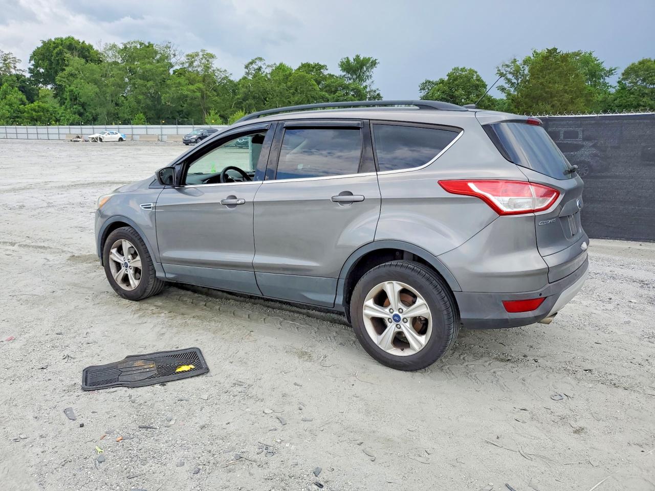 2014 Ford Escape Se Gray vin: 1FMCU0GX5EUE07022