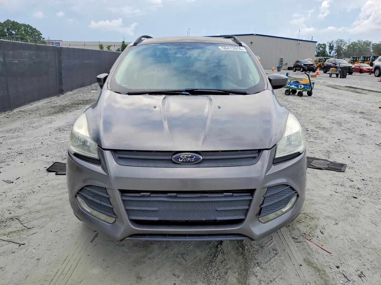 2014 Ford Escape Se Gray vin: 1FMCU0GX5EUE07022