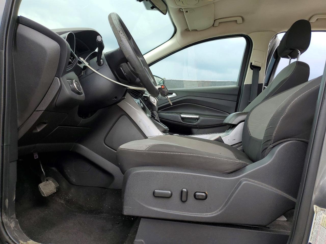 2014 Ford Escape Se Gray vin: 1FMCU0GX5EUE07022
