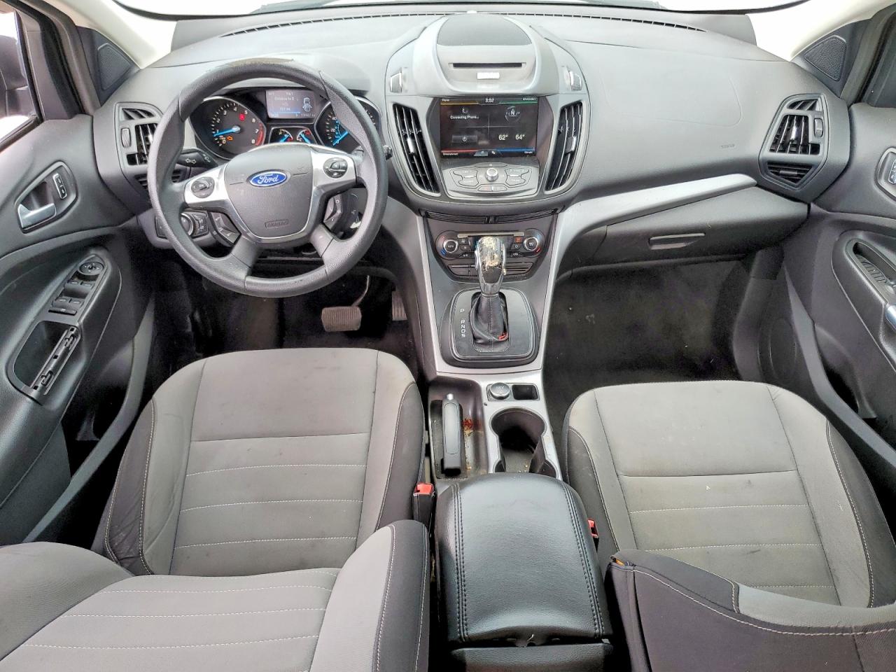 2014 Ford Escape Se Gray vin: 1FMCU0GX5EUE07022