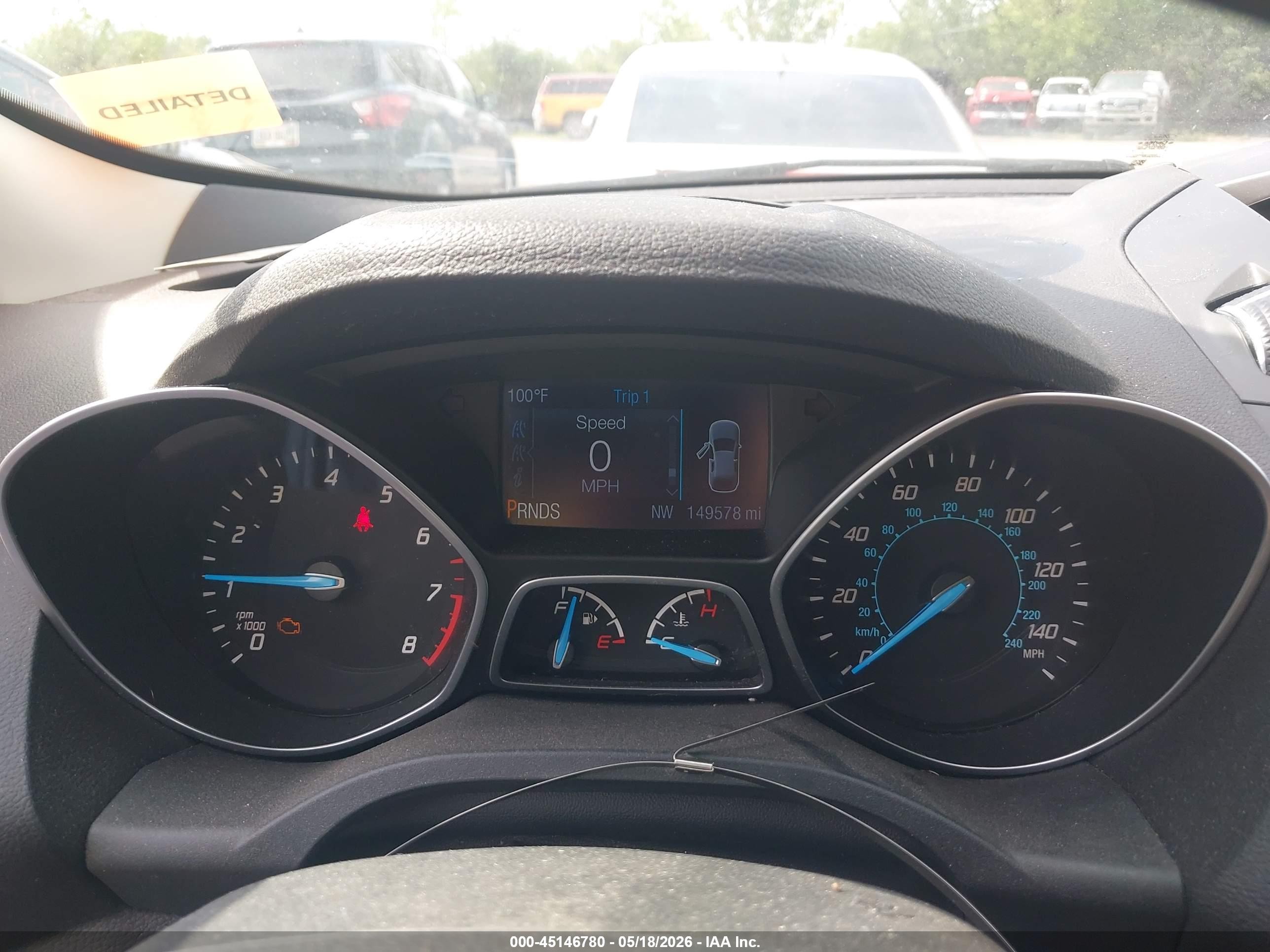 2014 Ford Escape Se White vin: 1FMCU0GX5EUE09093