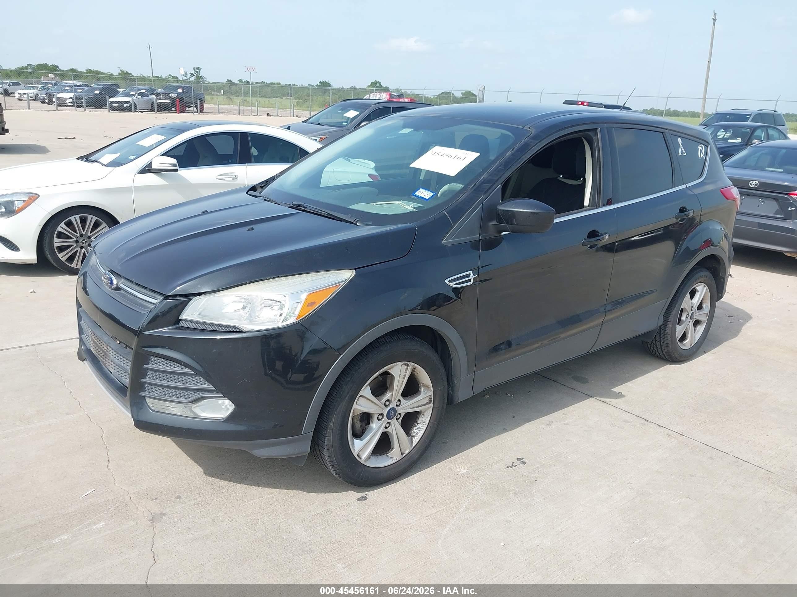 2014 Ford Escape Se Black vin: 1FMCU0GX5EUE11149