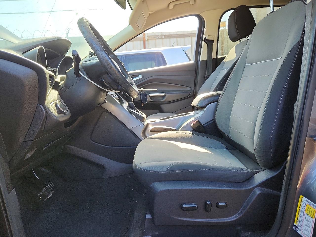 2014 Ford Escape Se Gray vin: 1FMCU0GX5EUE13872