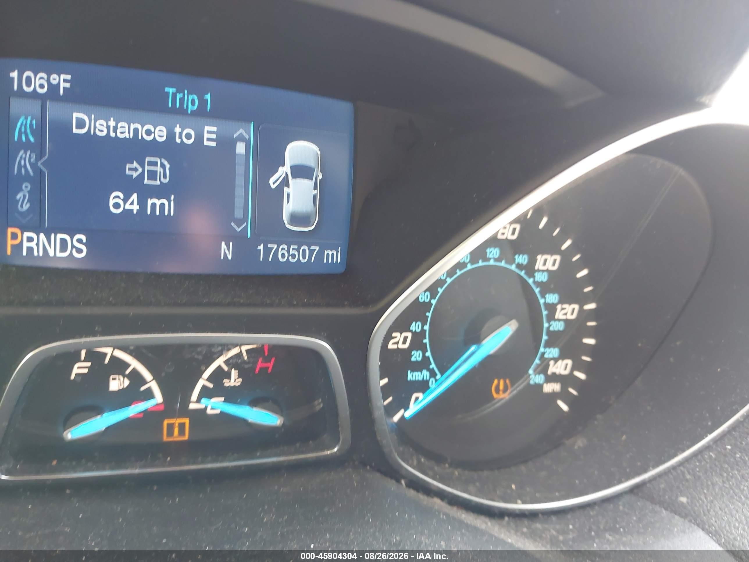 2014 Ford Escape Se White vin: 1FMCU0GX5EUE42059