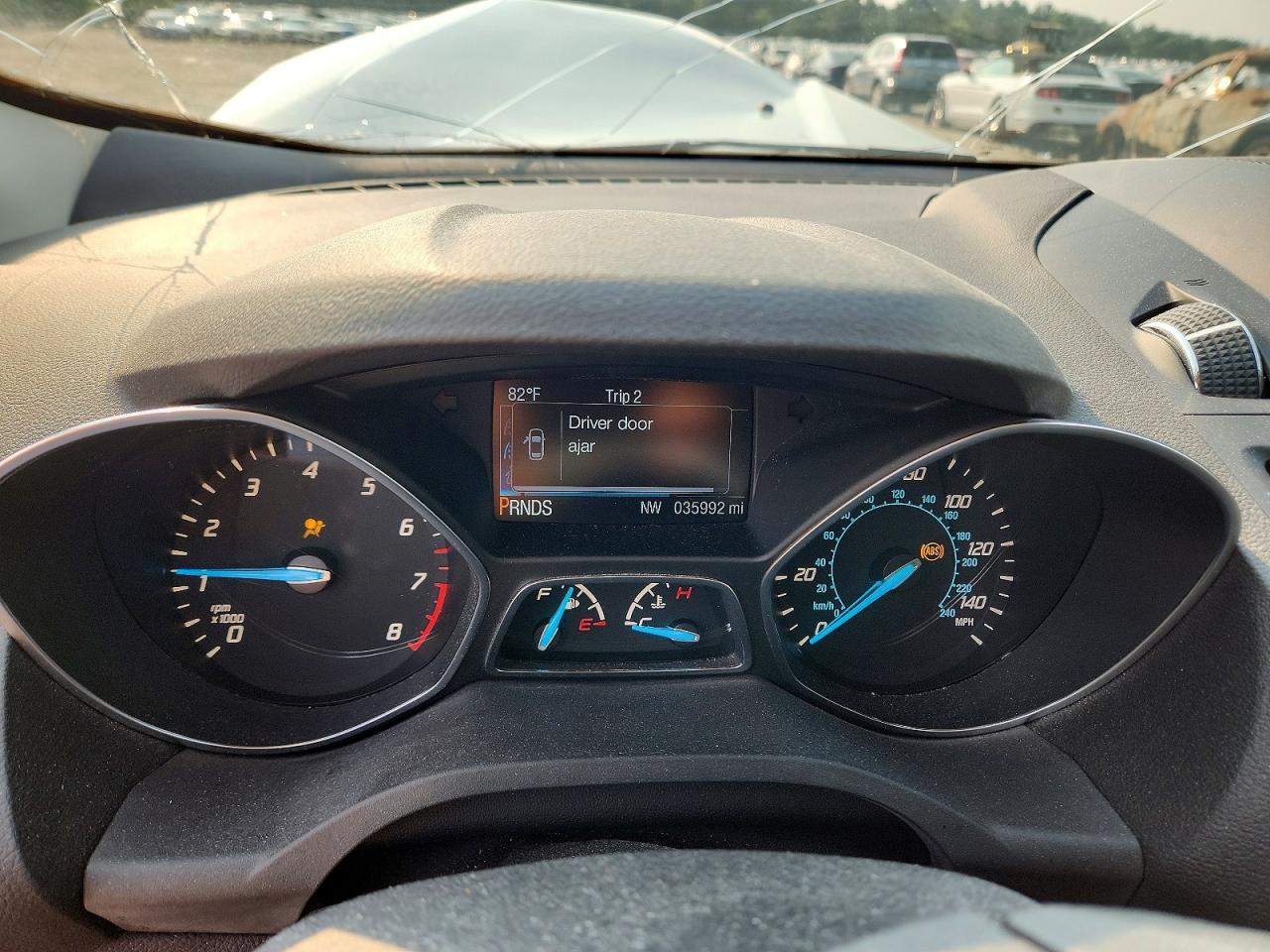 2015 Ford Escape Se Silver vin: 1FMCU0GX5FUA37661