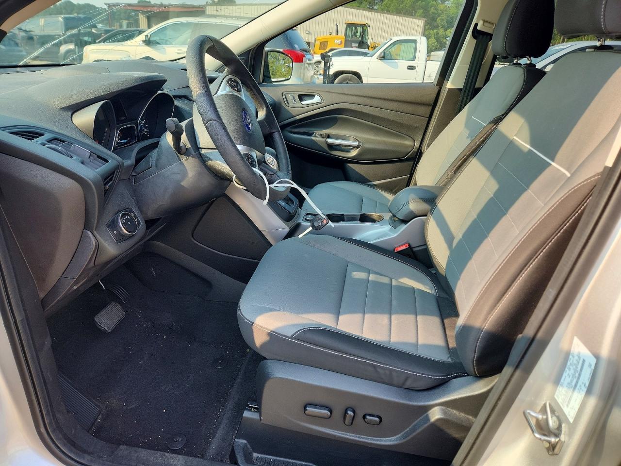 2015 Ford Escape Se Silver vin: 1FMCU0GX5FUA37661