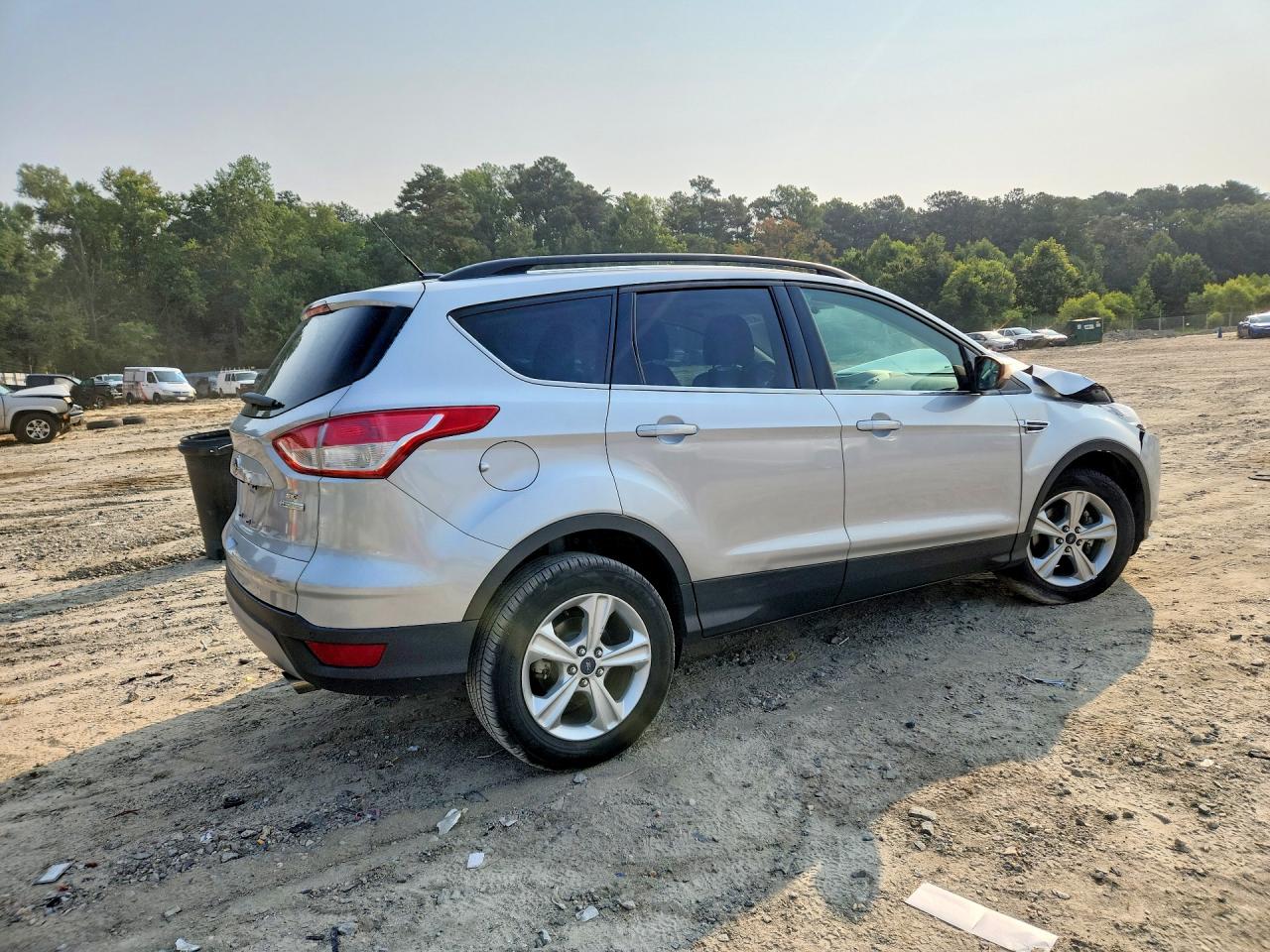 2015 Ford Escape Se Silver vin: 1FMCU0GX5FUA37661