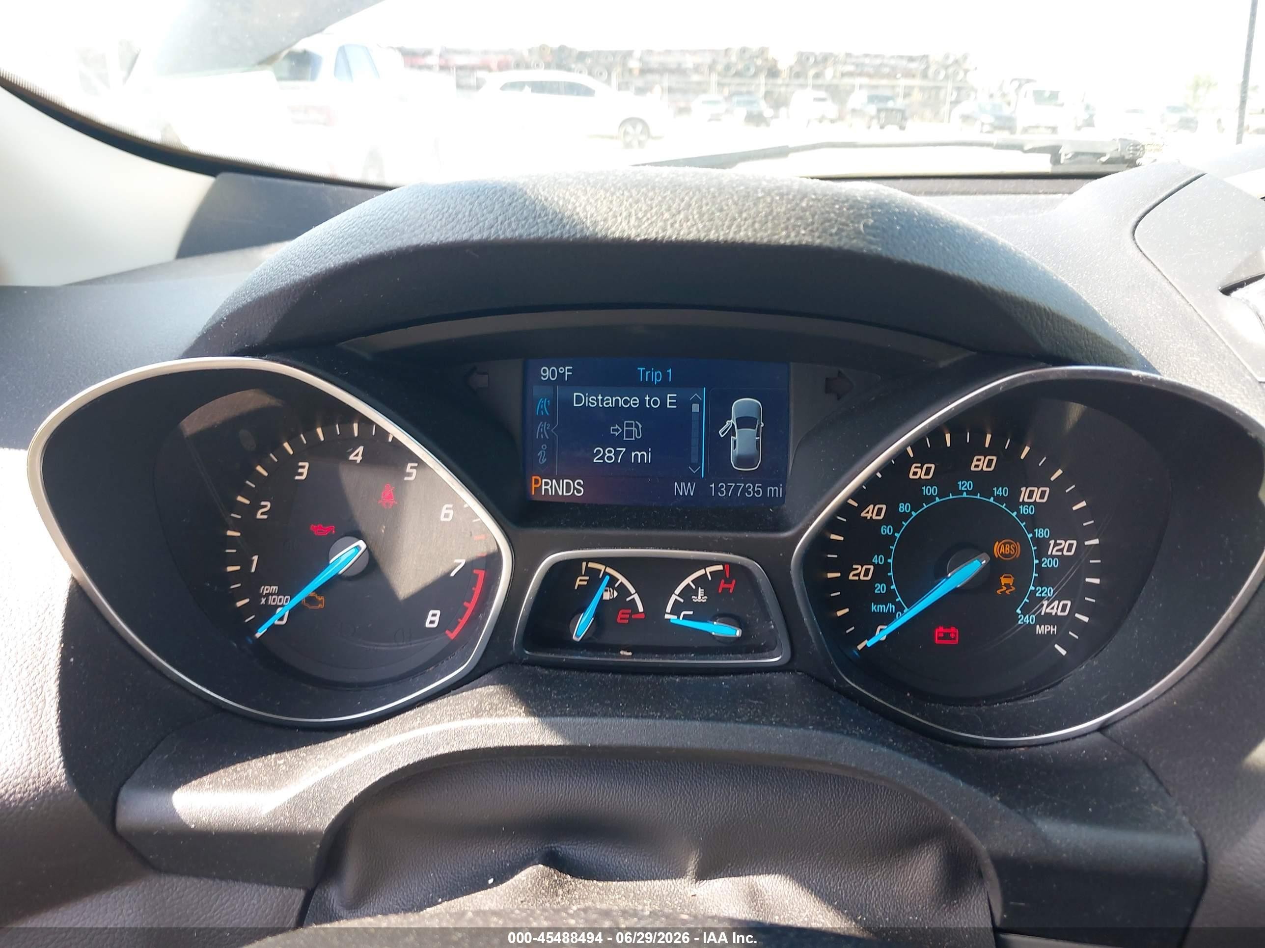 2015 Ford Escape Se Black vin: 1FMCU0GX5FUA47025