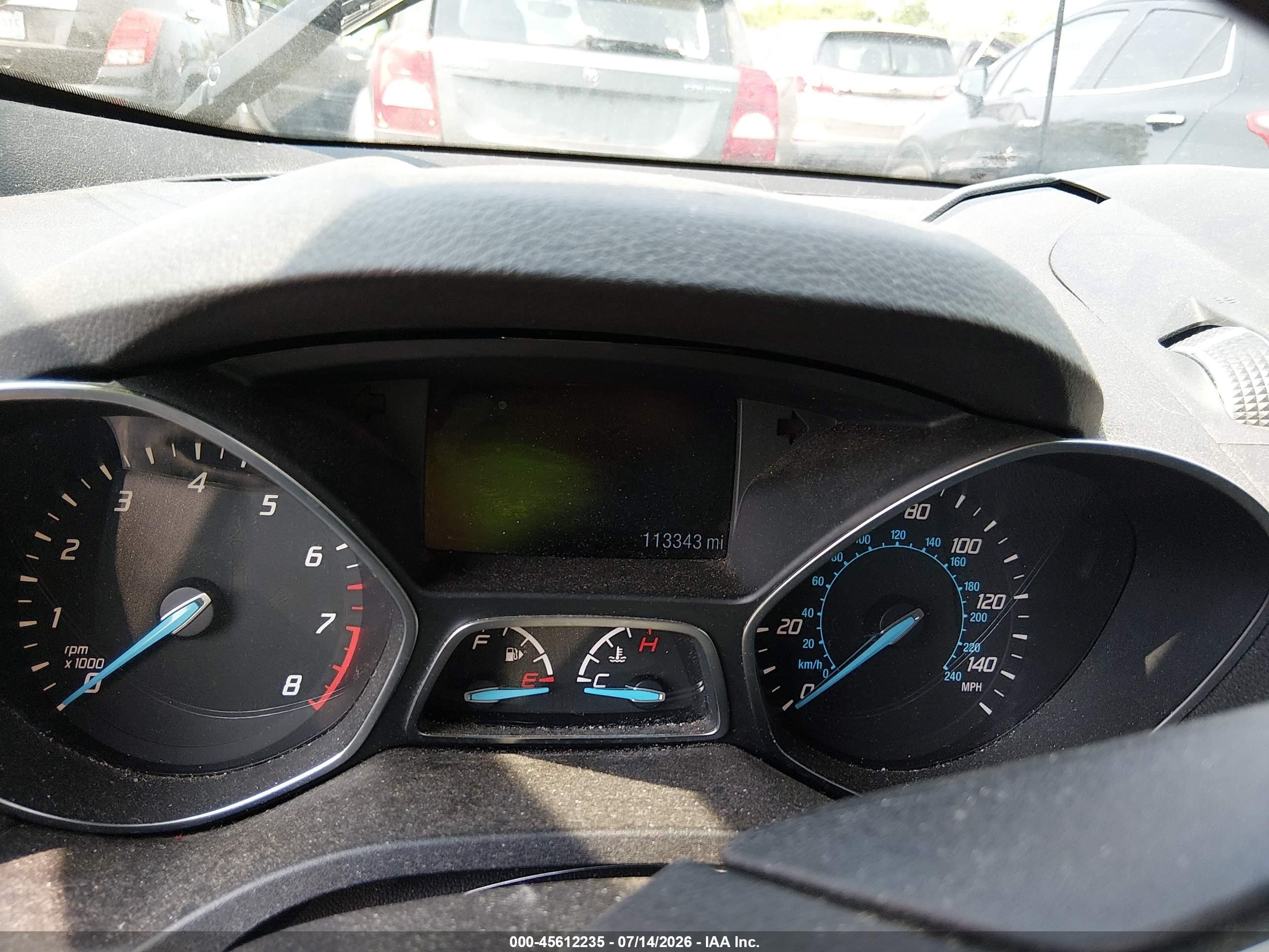 2015 Ford Escape Se Gray vin: 1FMCU0GX5FUA59076