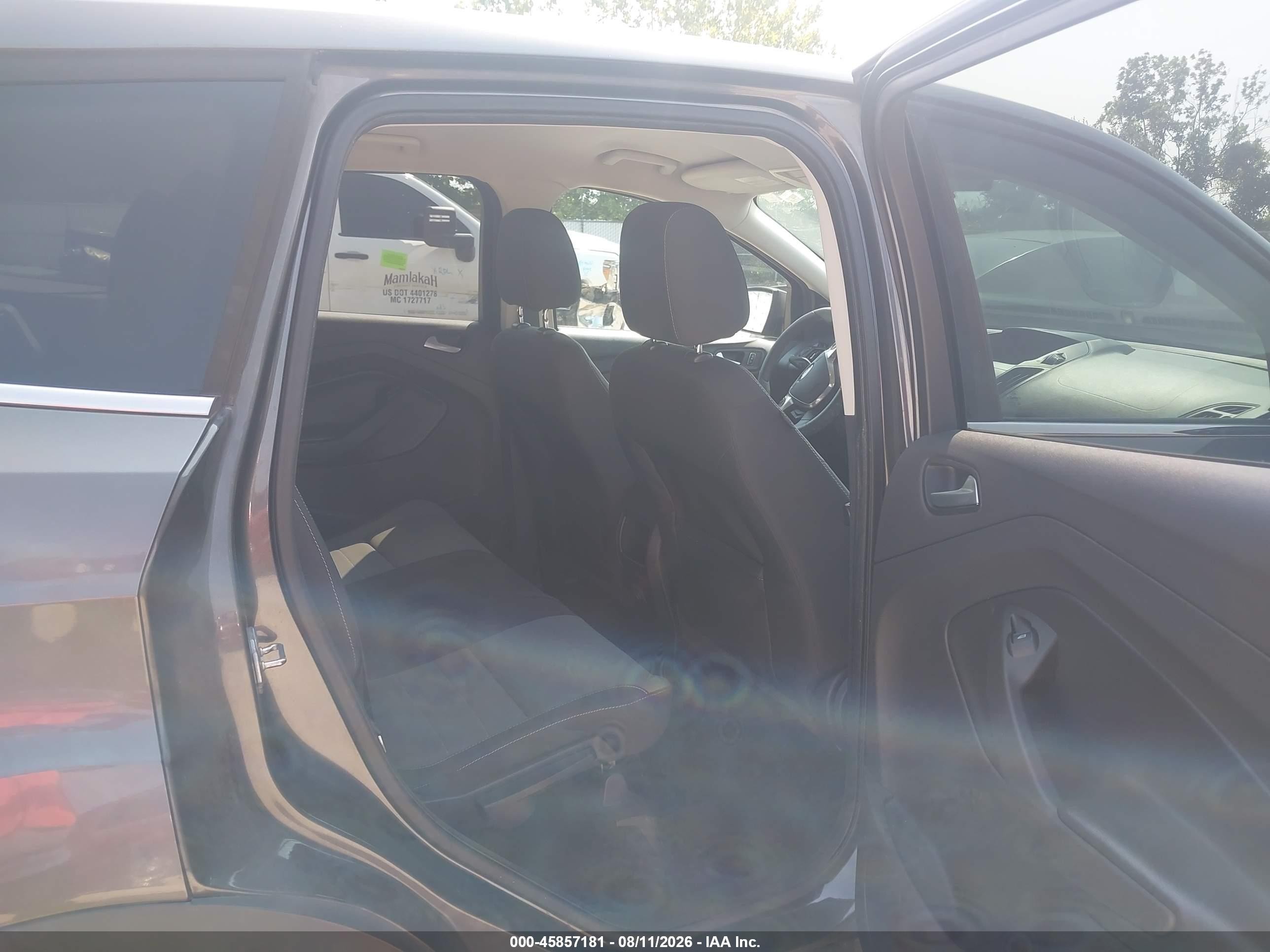 2015 Ford Escape Se Серый vin: 1FMCU0GX5FUB29983