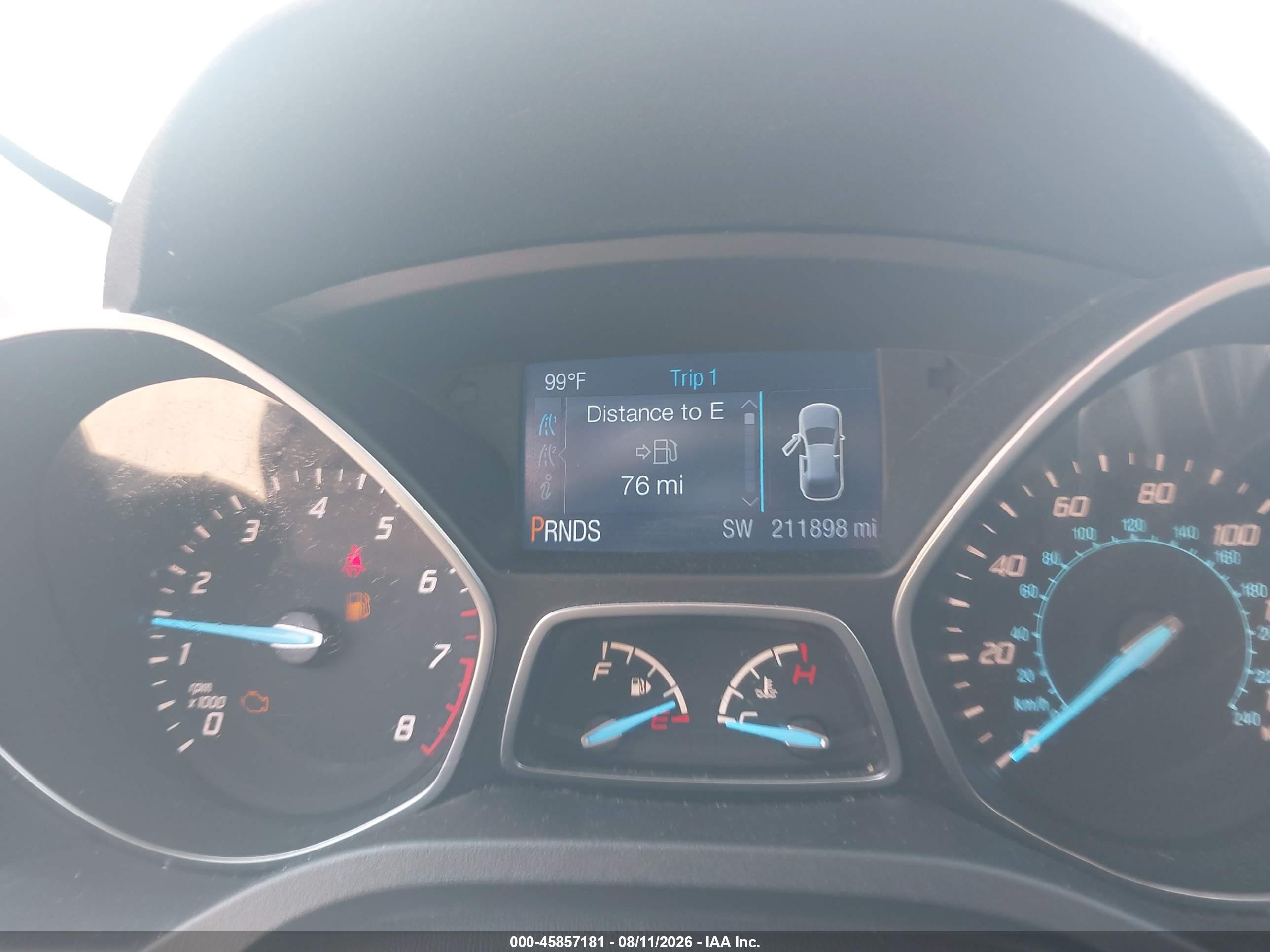 2015 Ford Escape Se Серый vin: 1FMCU0GX5FUB29983