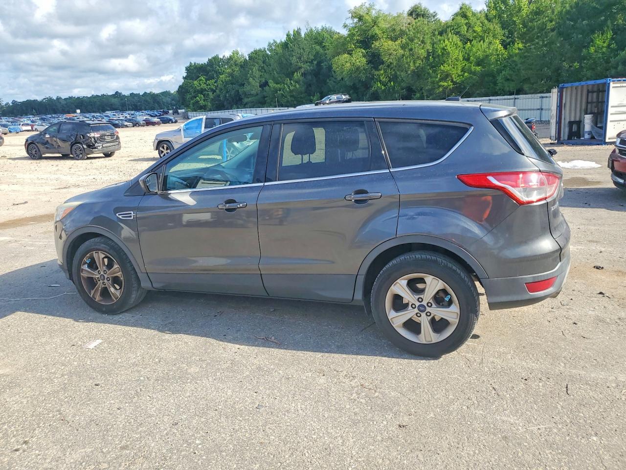 2015 Ford Escape Se Gray vin: 1FMCU0GX5FUB36271