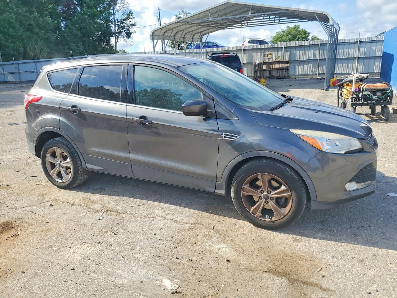 2015 Ford Escape Se Gray vin: 1FMCU0GX5FUB36271