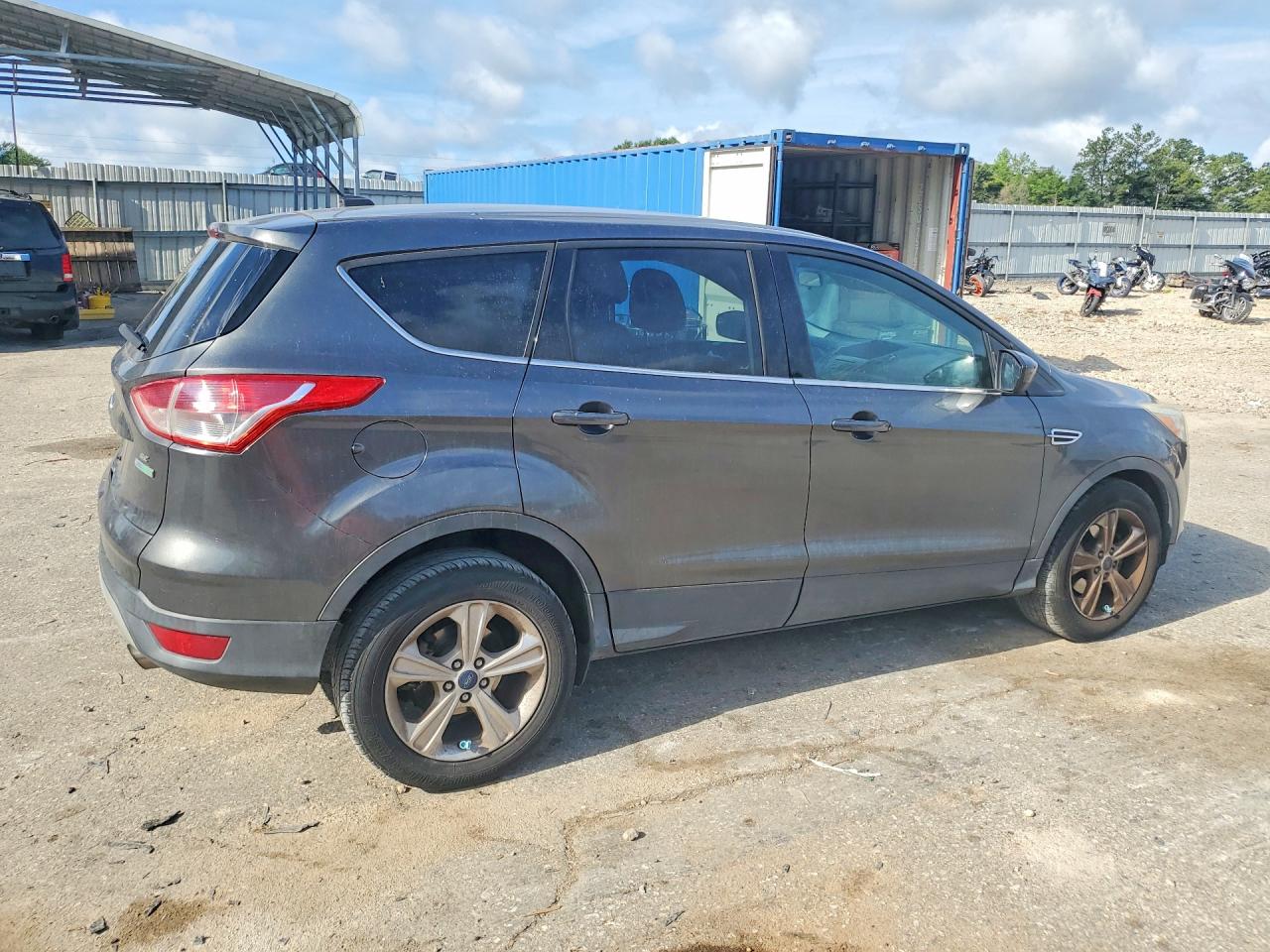 2015 Ford Escape Se Gray vin: 1FMCU0GX5FUB36271
