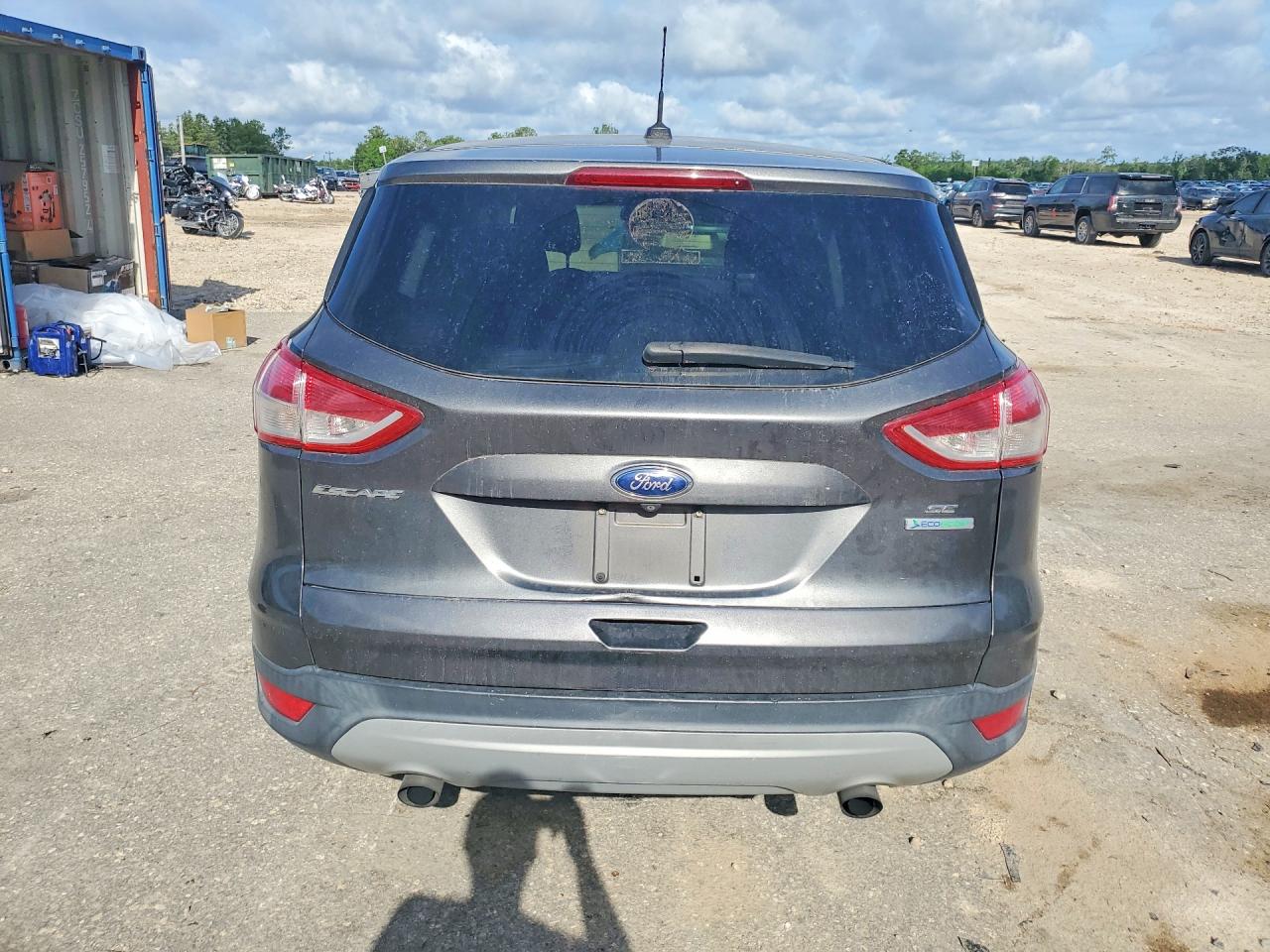 2015 Ford Escape Se Gray vin: 1FMCU0GX5FUB36271