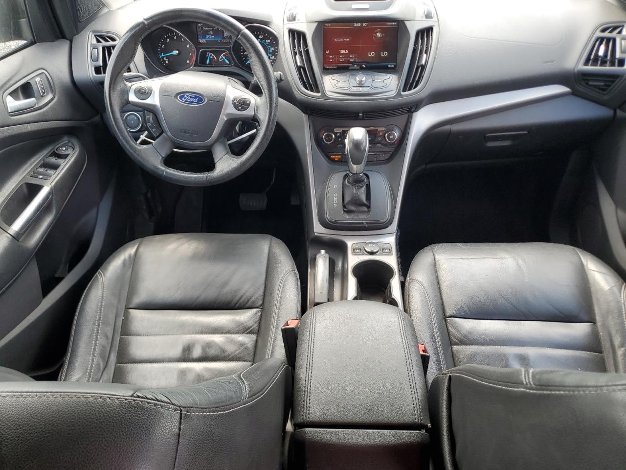 2015 Ford Escape Se Black vin: 1FMCU0GX5FUC03872