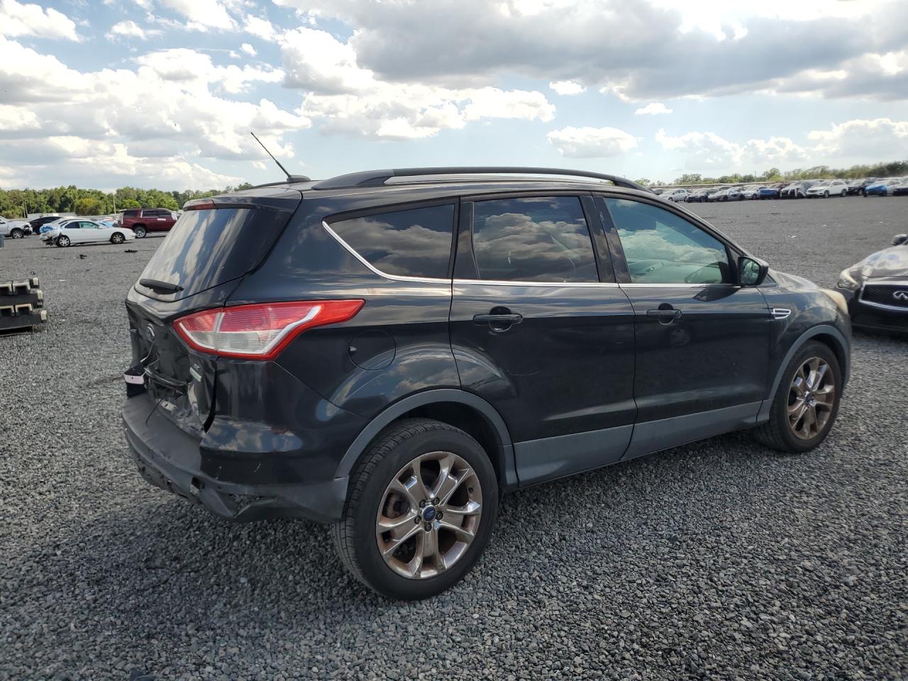 2015 Ford Escape Se Black vin: 1FMCU0GX5FUC03872