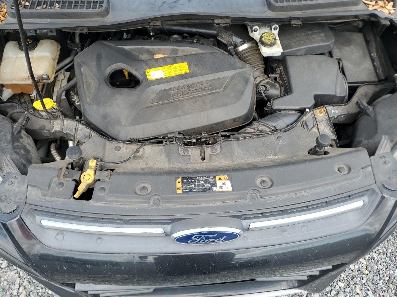 2015 Ford Escape Se Black vin: 1FMCU0GX5FUC03872