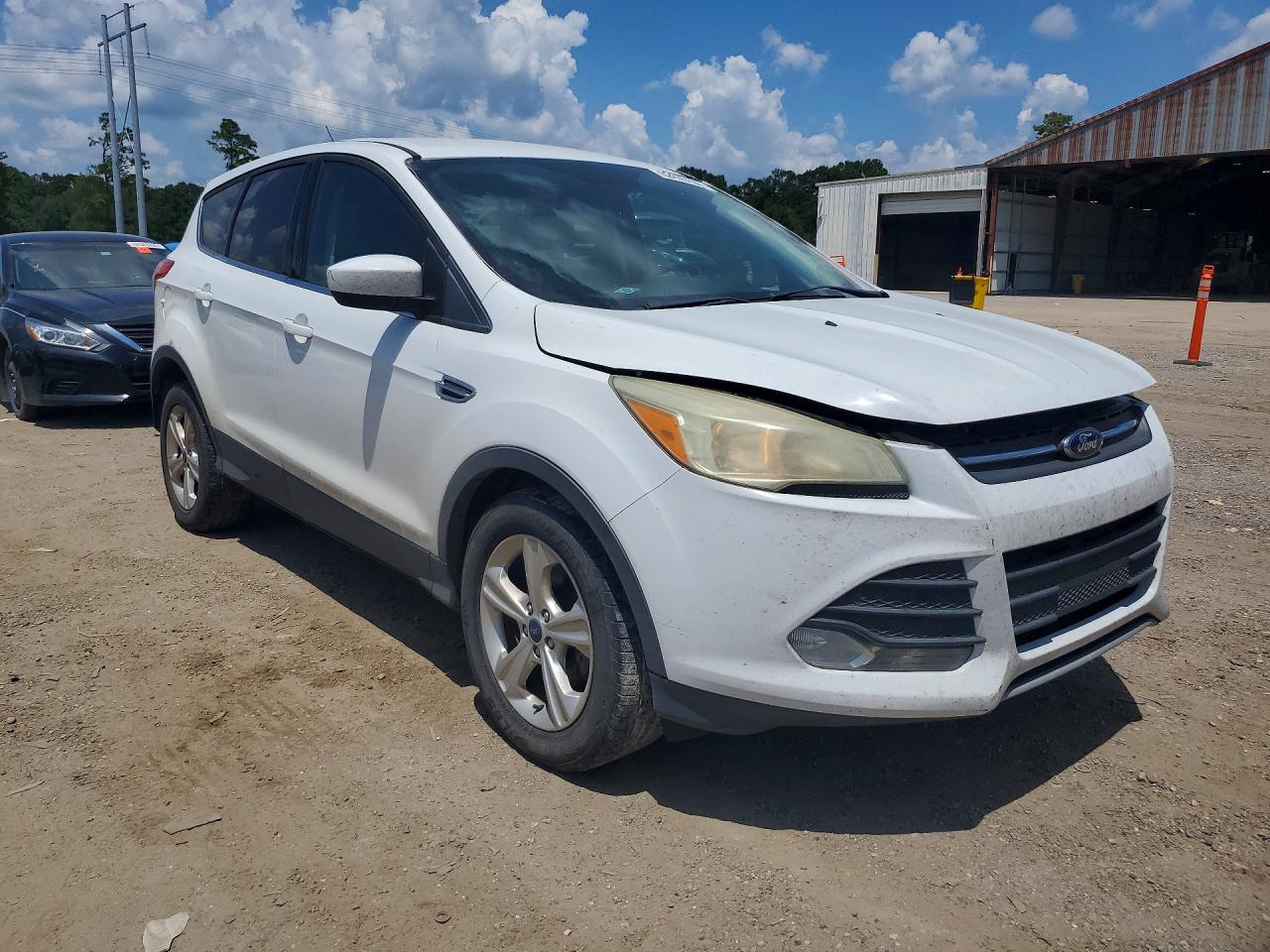 2015 Ford Escape Se White vin: 1FMCU0GX5FUC06321