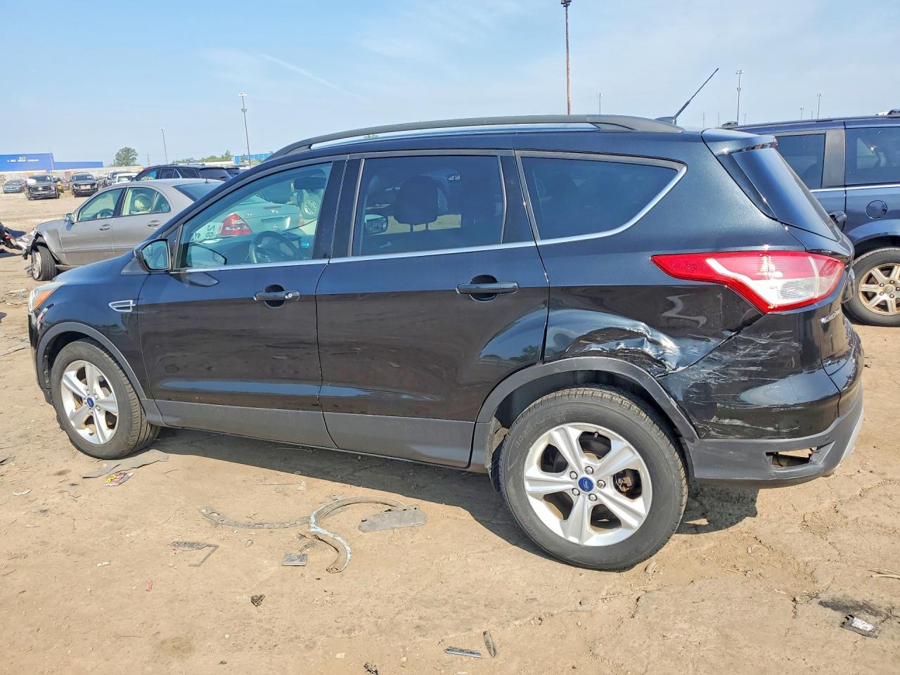 2015 Ford Escape Se Black vin: 1FMCU0GX5FUC23782