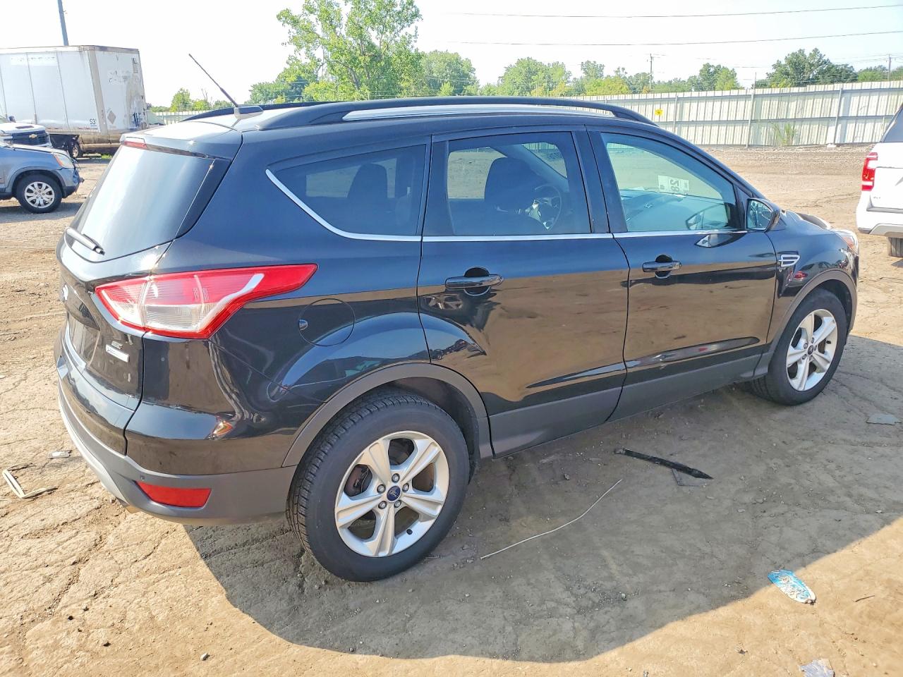 2015 Ford Escape Se Black vin: 1FMCU0GX5FUC23782