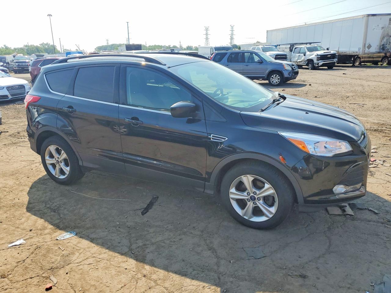 2015 Ford Escape Se Black vin: 1FMCU0GX5FUC23782