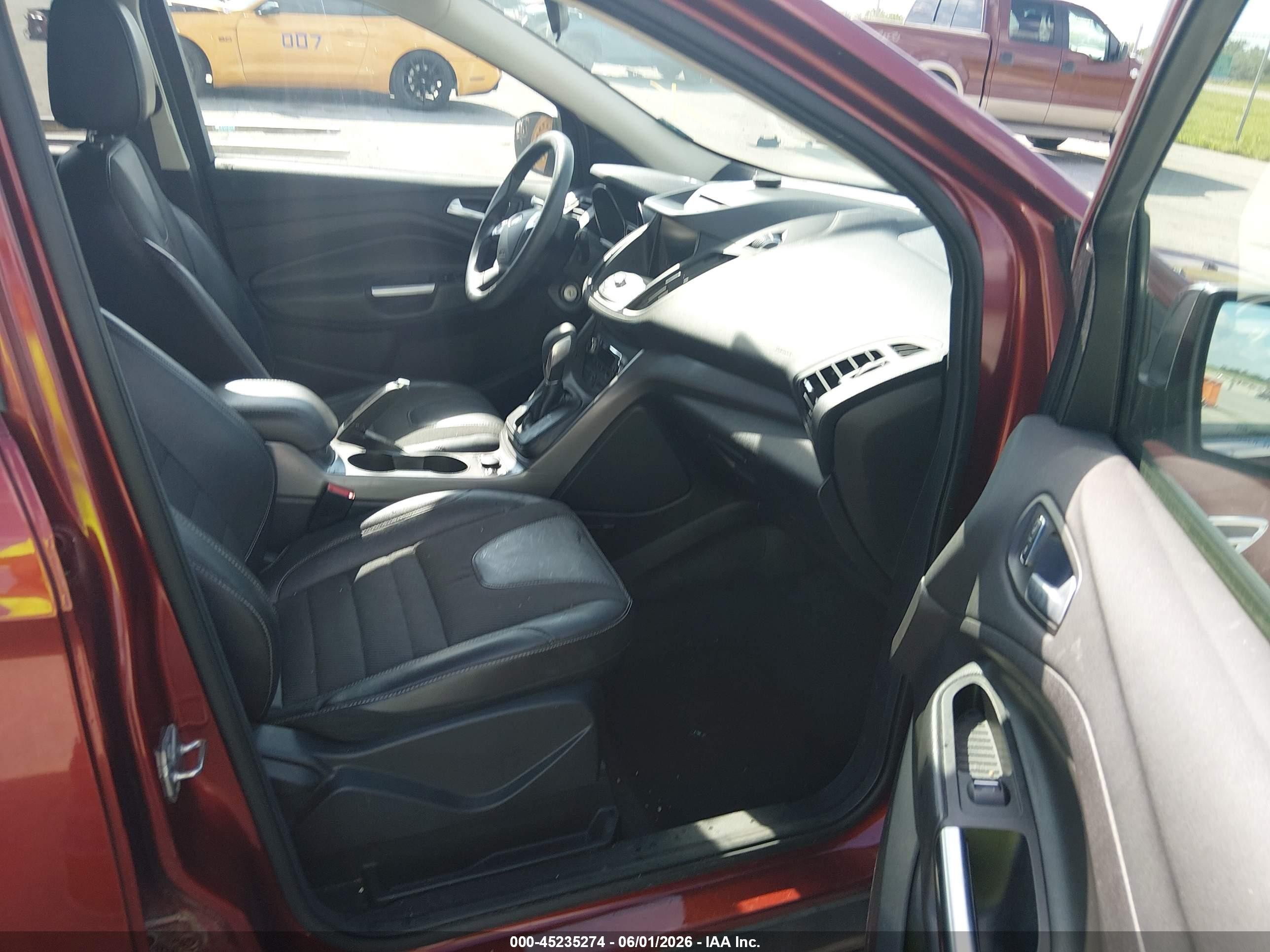 2015 Ford Escape Se Red vin: 1FMCU0GX5FUC87952