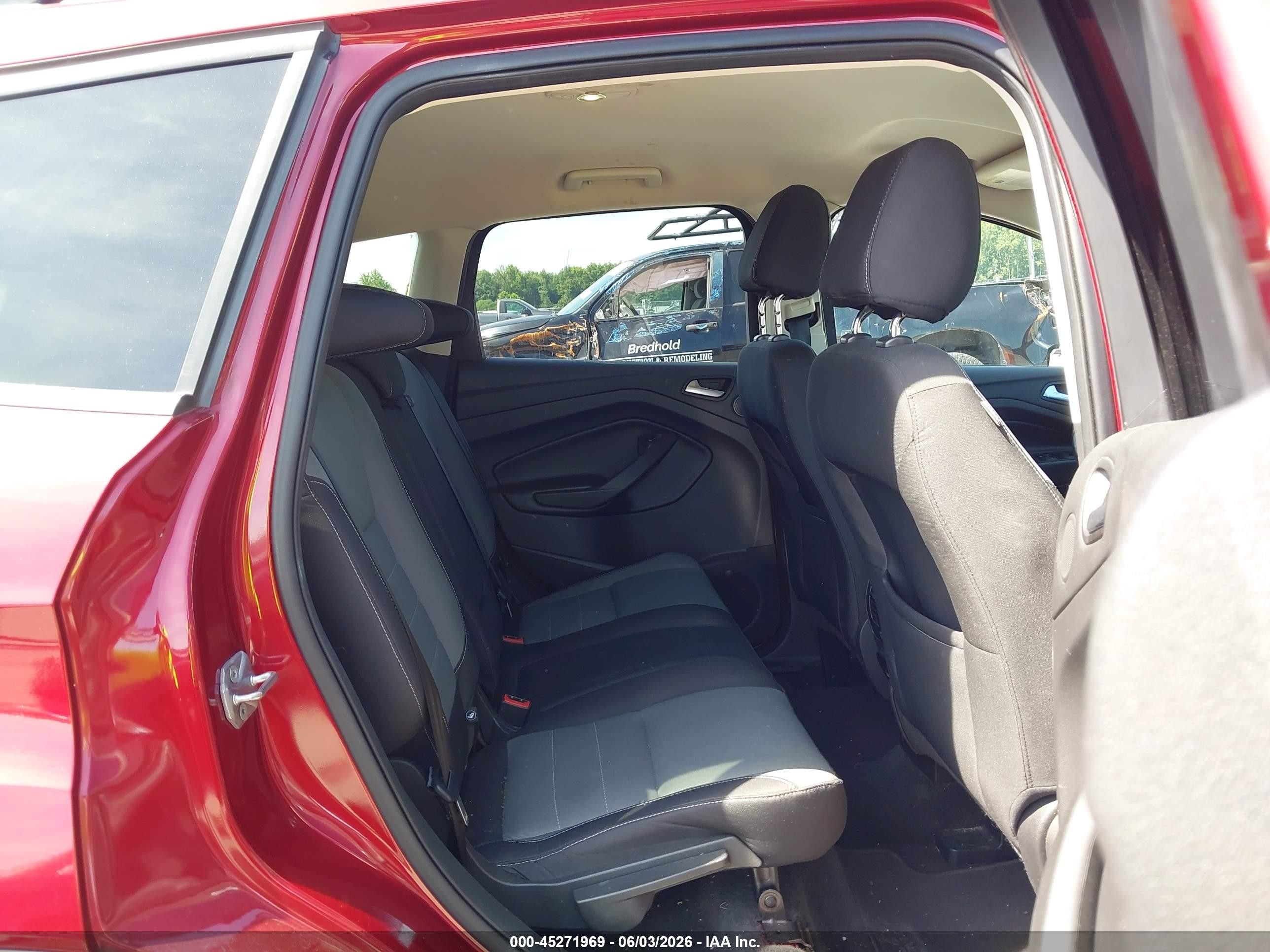 2016 Ford Escape Se Red vin: 1FMCU0GX5GUB22159