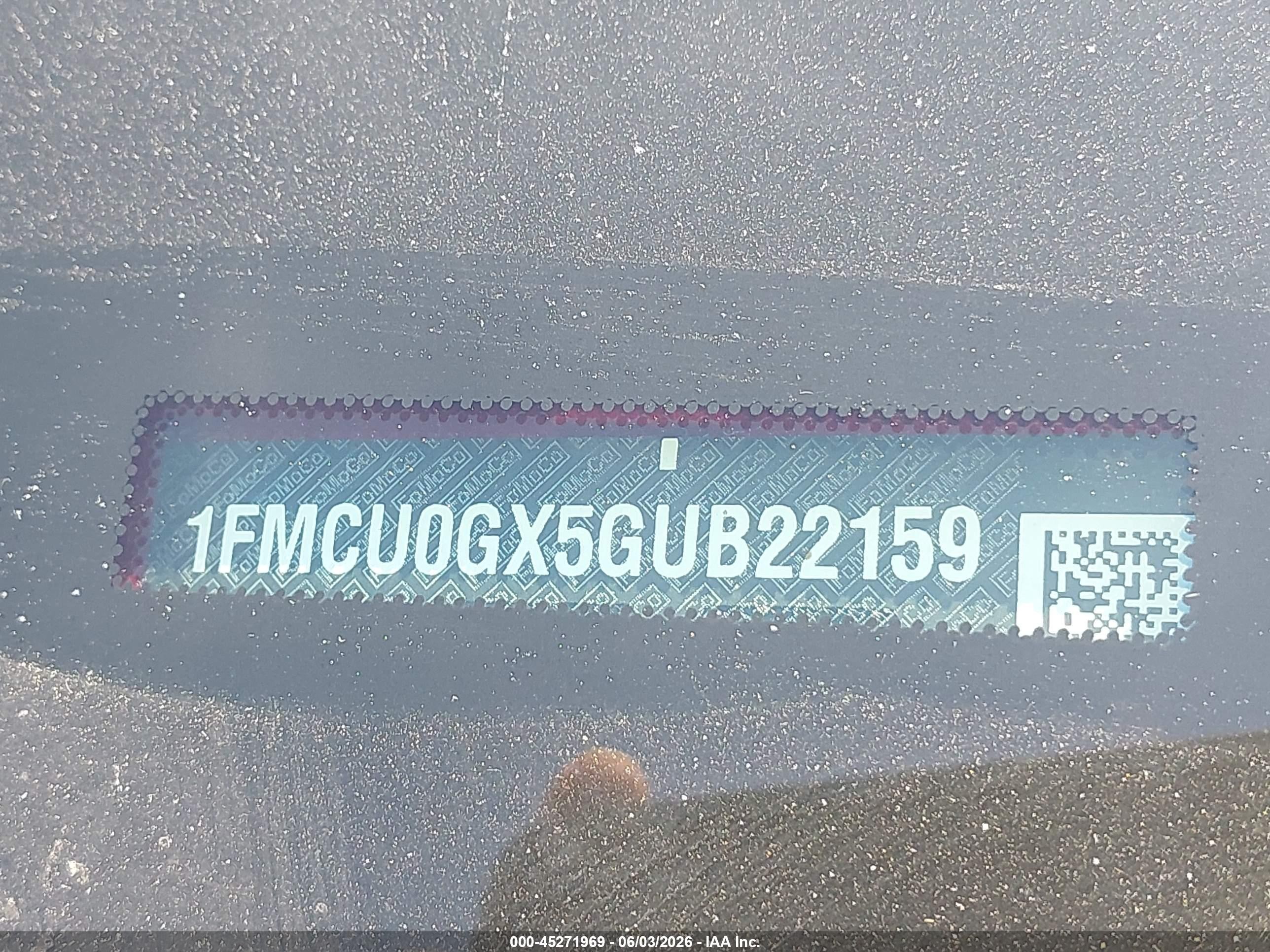 2016 Ford Escape Se Red vin: 1FMCU0GX5GUB22159