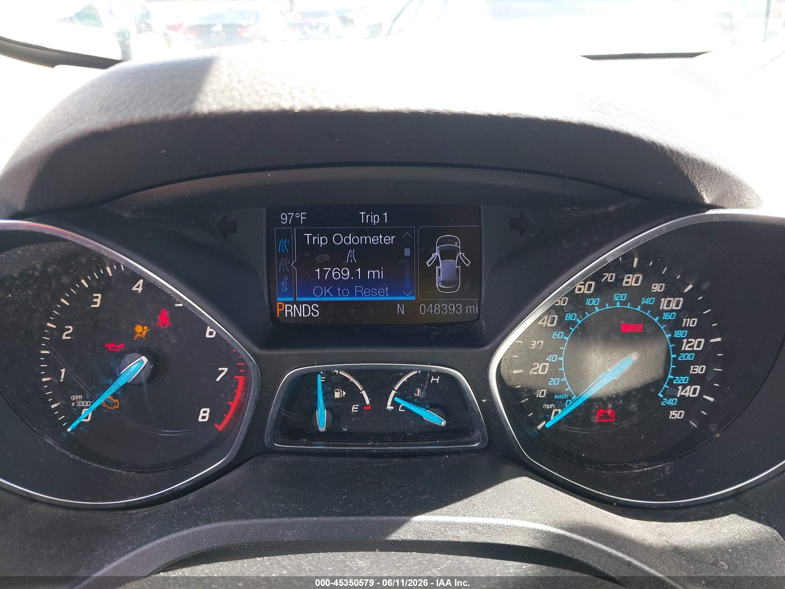 2013 Ford Escape Se White vin: 1FMCU0GX6DUA40551
