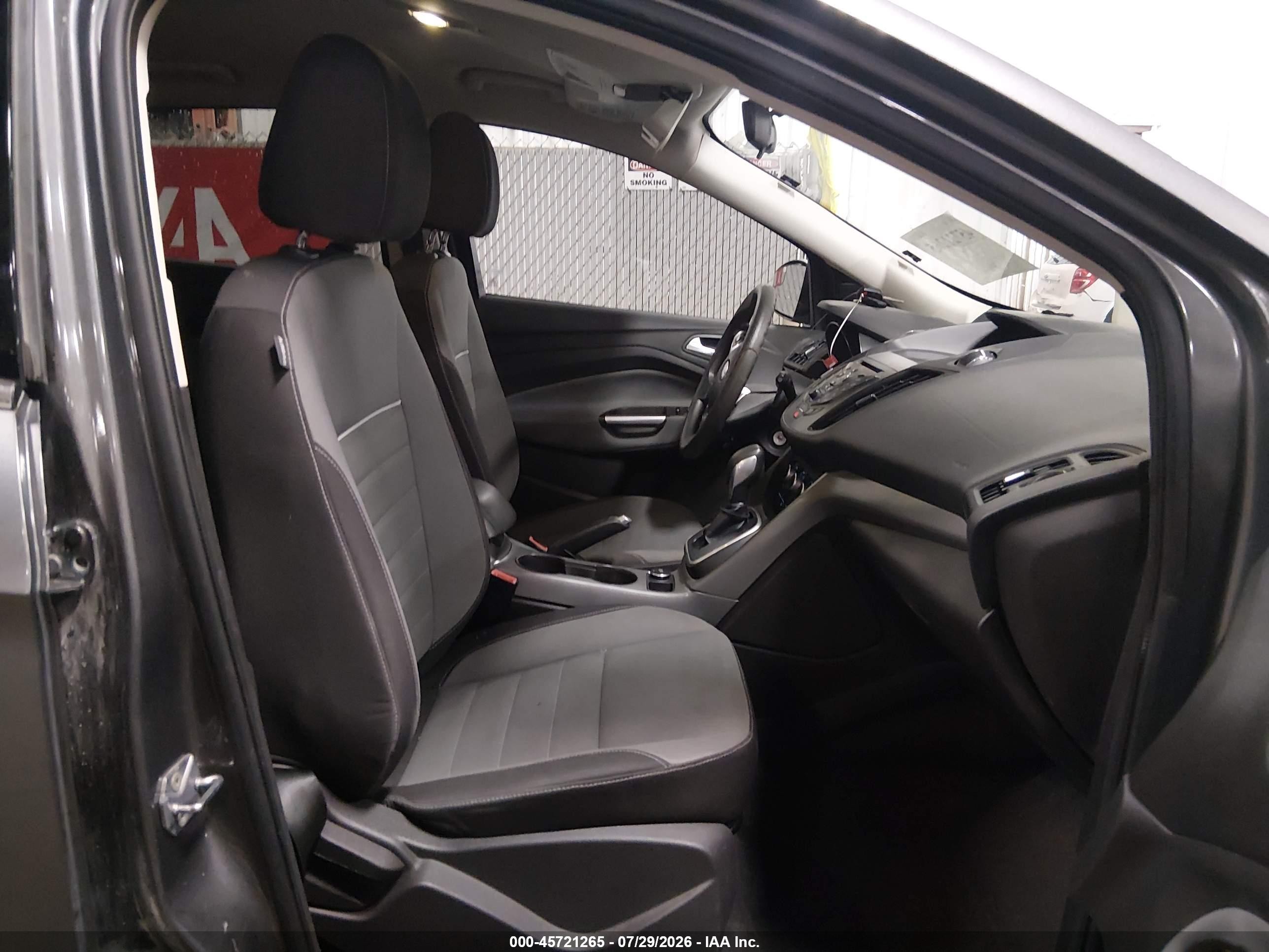 2013 Ford Escape Se Gray vin: 1FMCU0GX6DUA53090