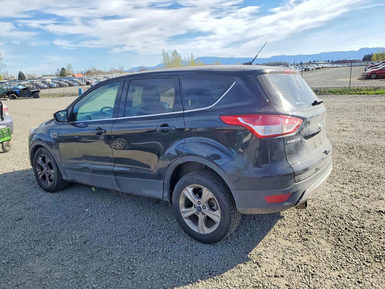 2013 Ford Escape Se Black vin: 1FMCU0GX6DUB09030