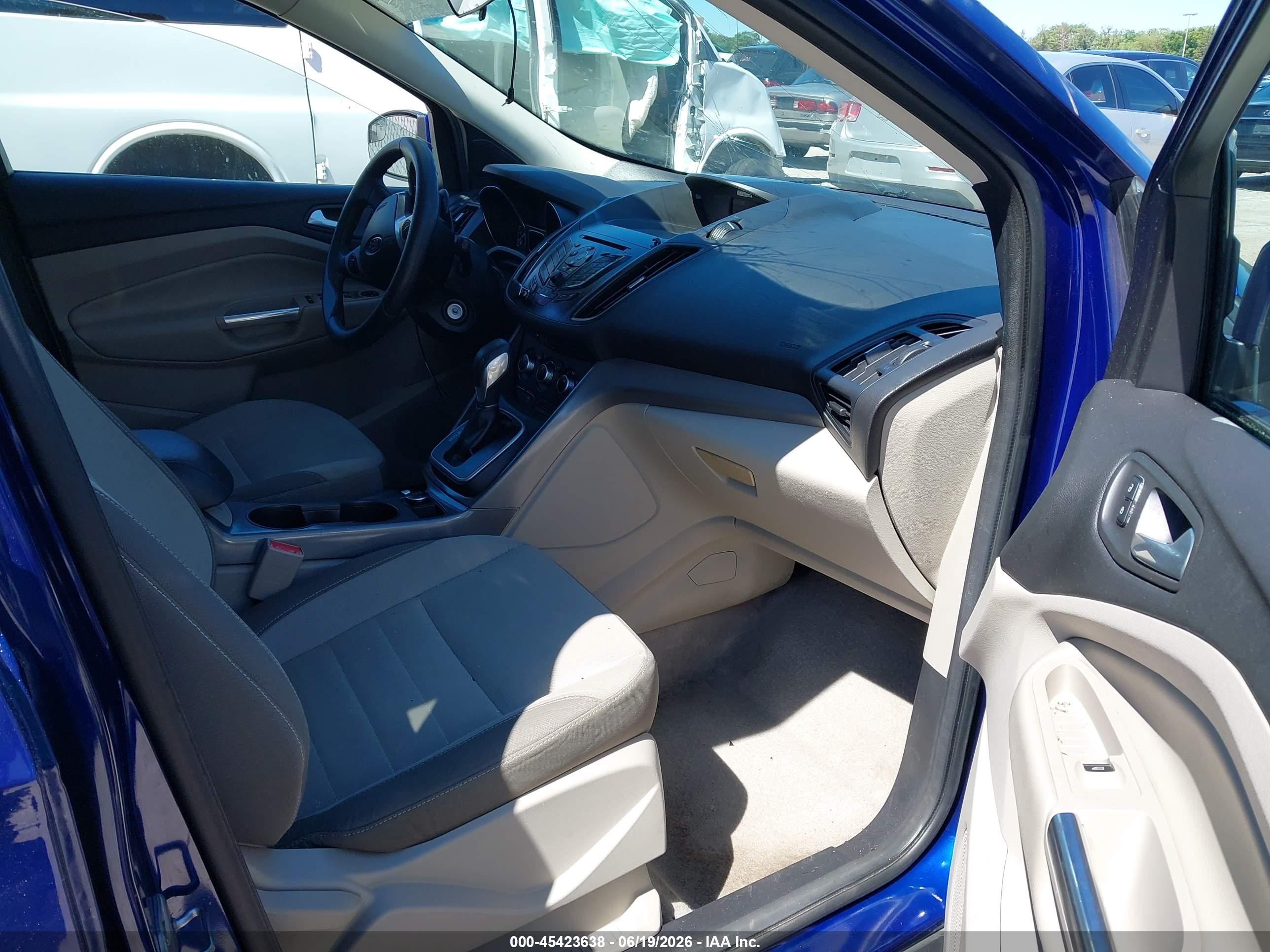 2013 Ford Escape Se Синий vin: 1FMCU0GX6DUB25664