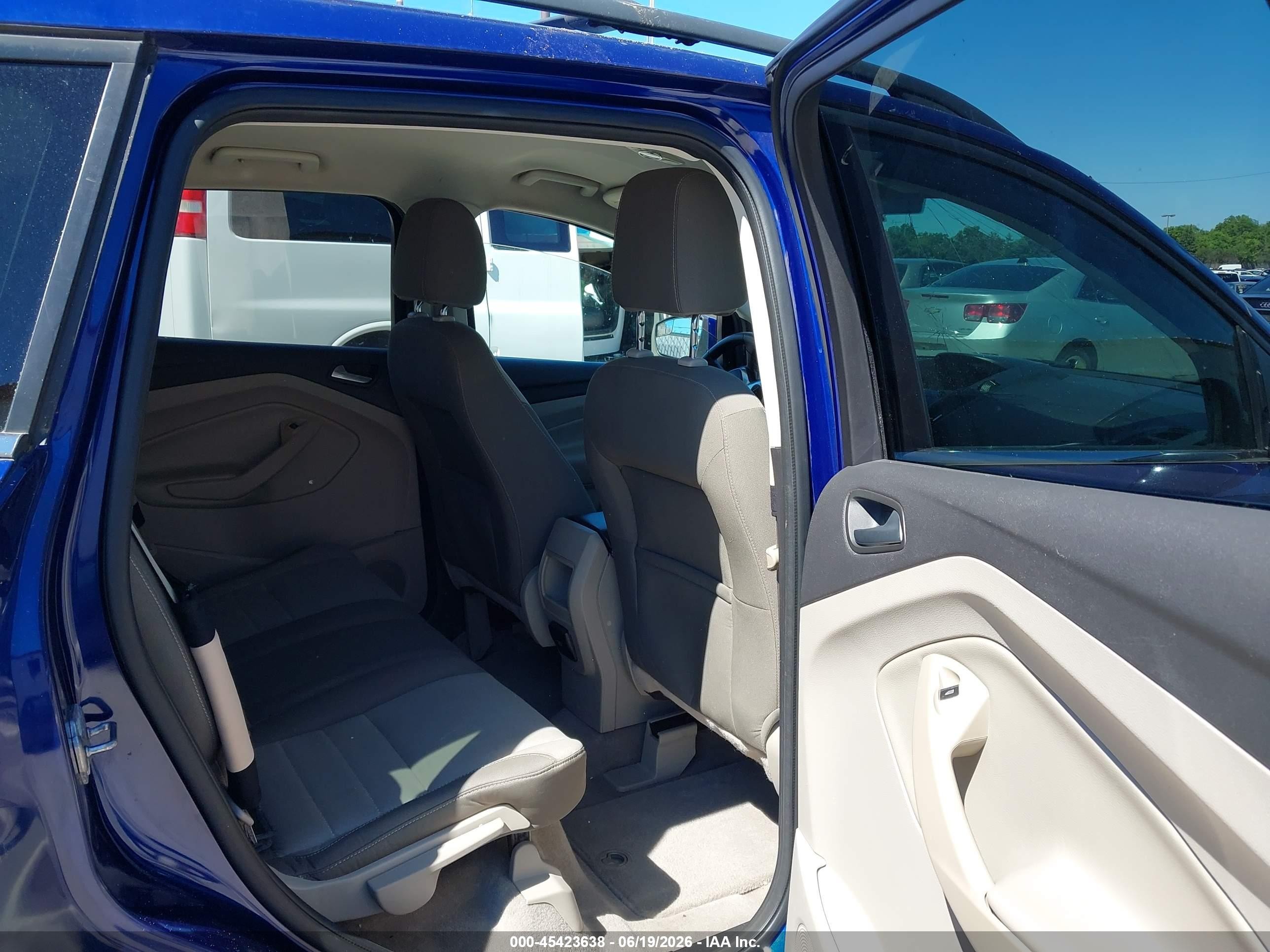 2013 Ford Escape Se Синий vin: 1FMCU0GX6DUB25664