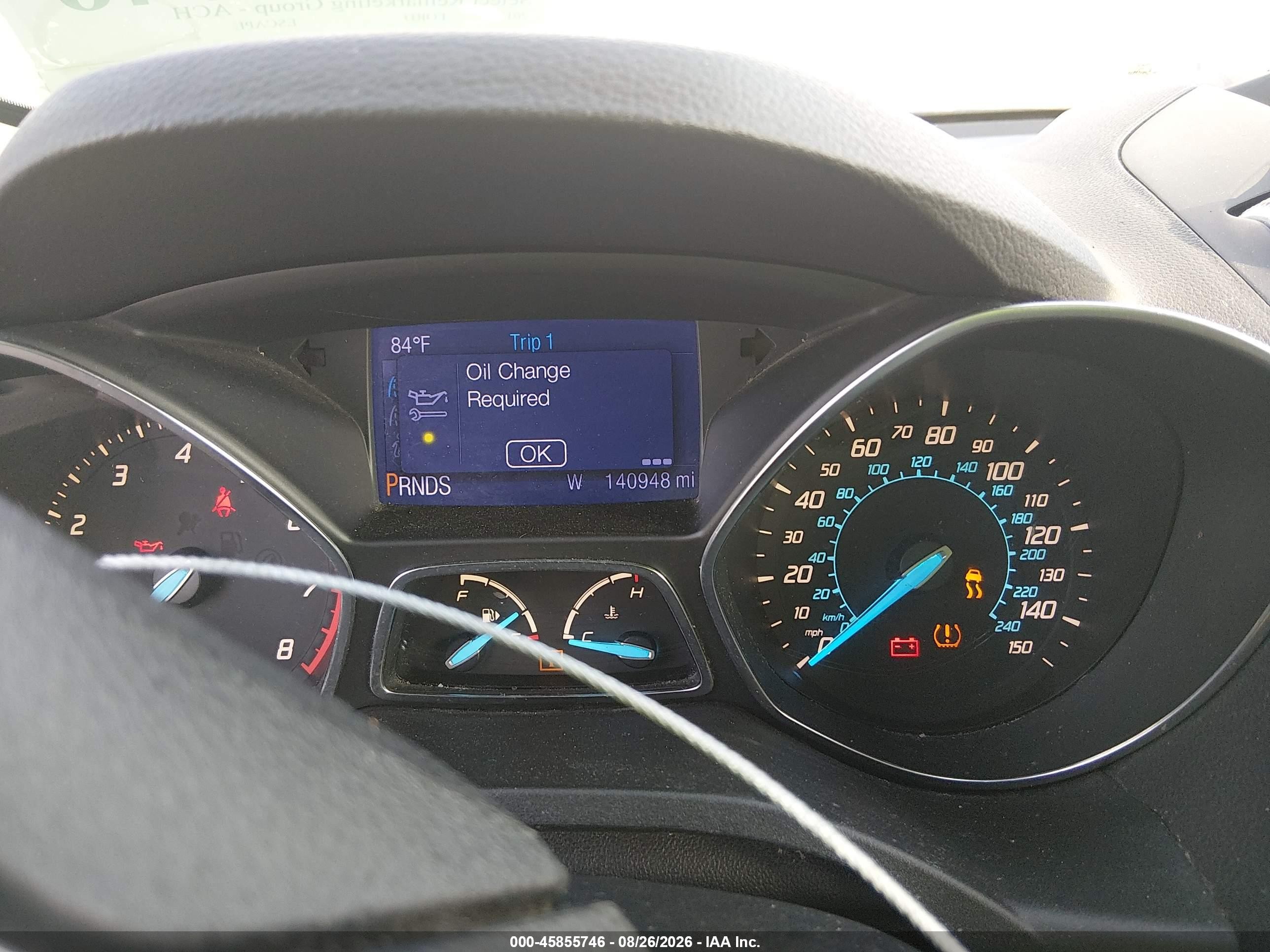 2013 Ford Escape Se White vin: 1FMCU0GX6DUB25843