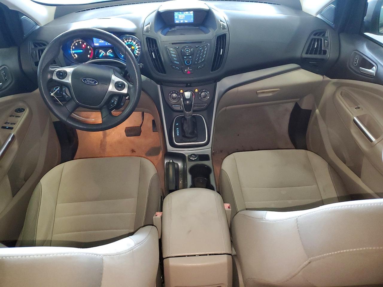 2013 Ford Escape Se Silver vin: 1FMCU0GX6DUB47230