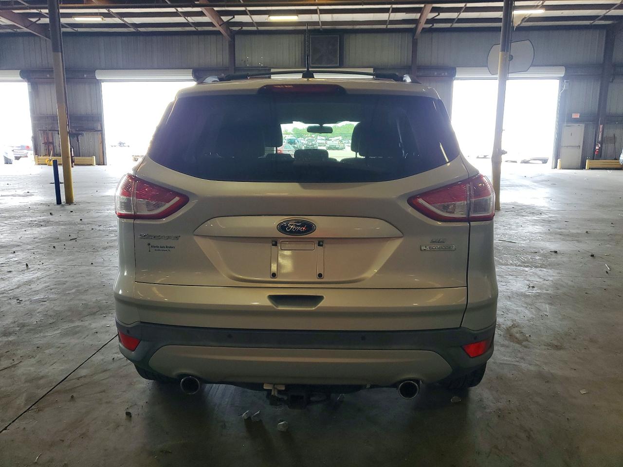 2013 Ford Escape Se Silver vin: 1FMCU0GX6DUB47230