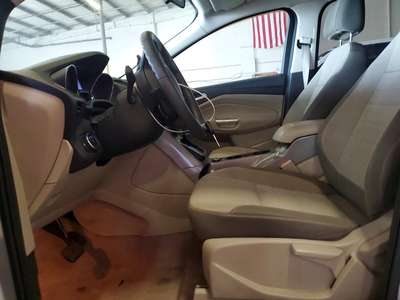 2013 Ford Escape Se Silver vin: 1FMCU0GX6DUB47230