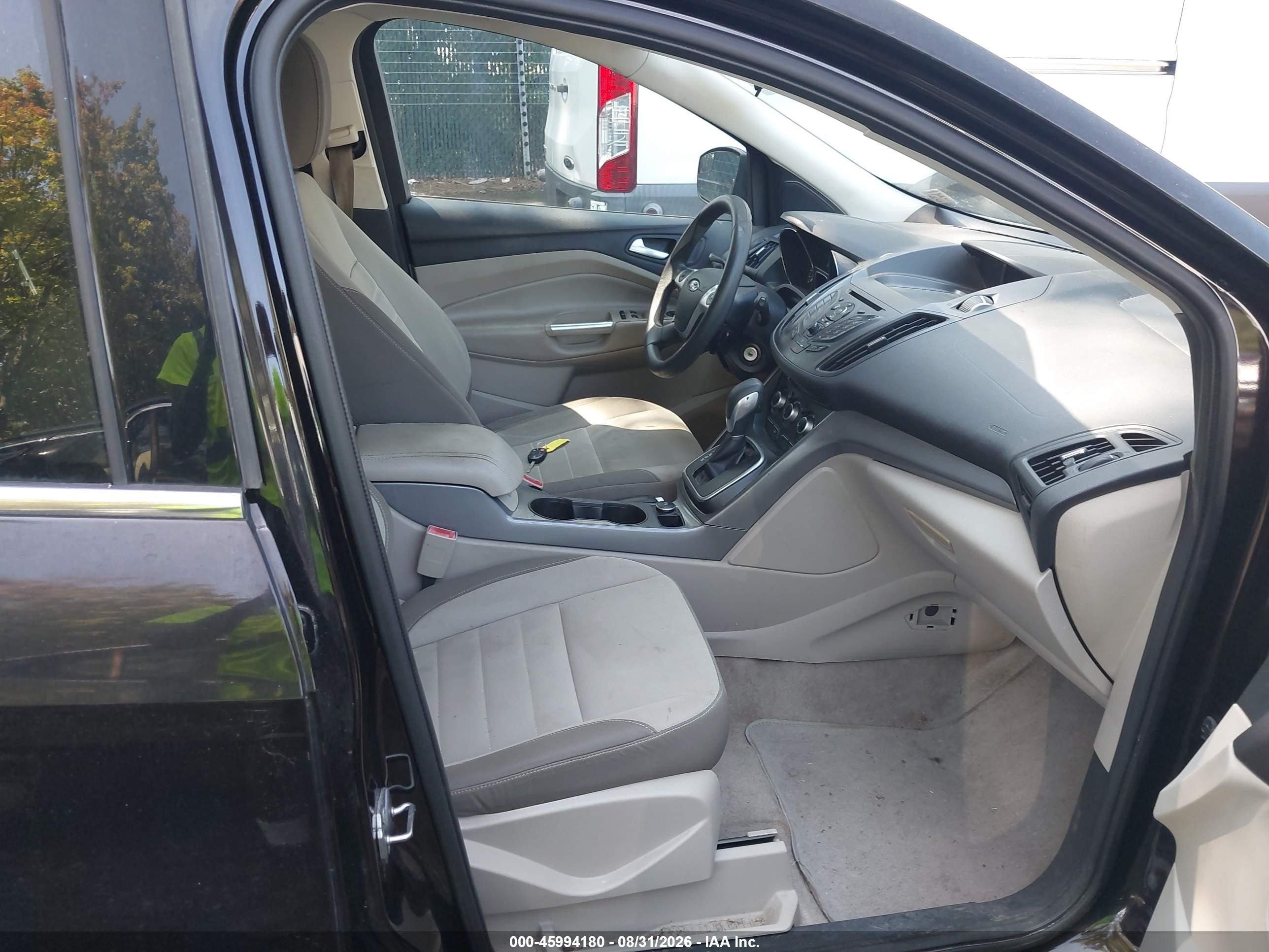 2013 Ford Escape Se Black vin: 1FMCU0GX6DUB88943