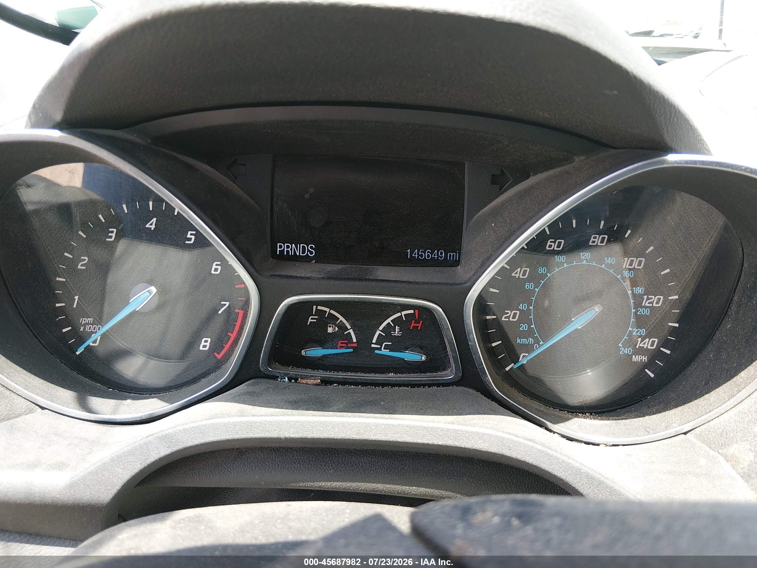 2013 Ford Escape Se White vin: 1FMCU0GX6DUC52043