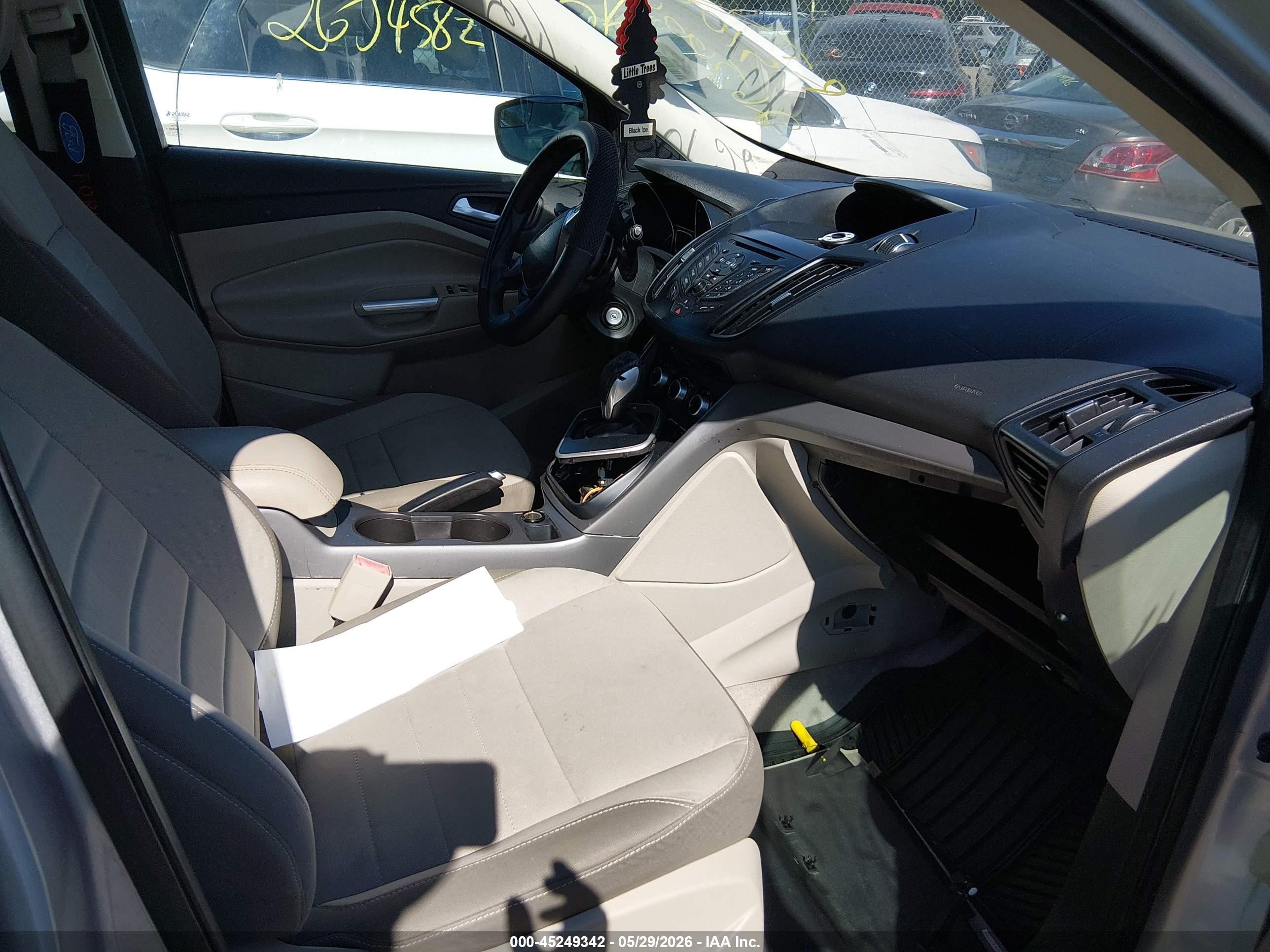 2013 Ford Escape Se Gray vin: 1FMCU0GX6DUC59123