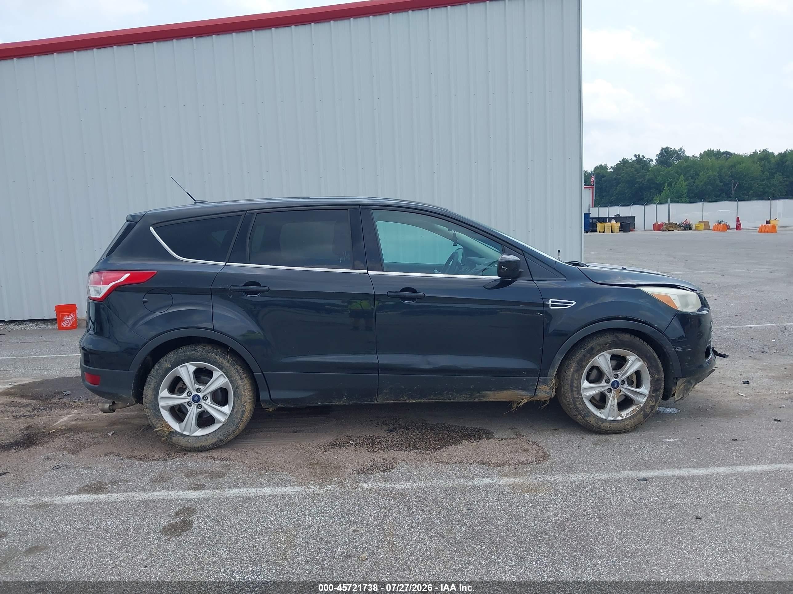 2013 Ford Escape Se Black vin: 1FMCU0GX6DUD52109
