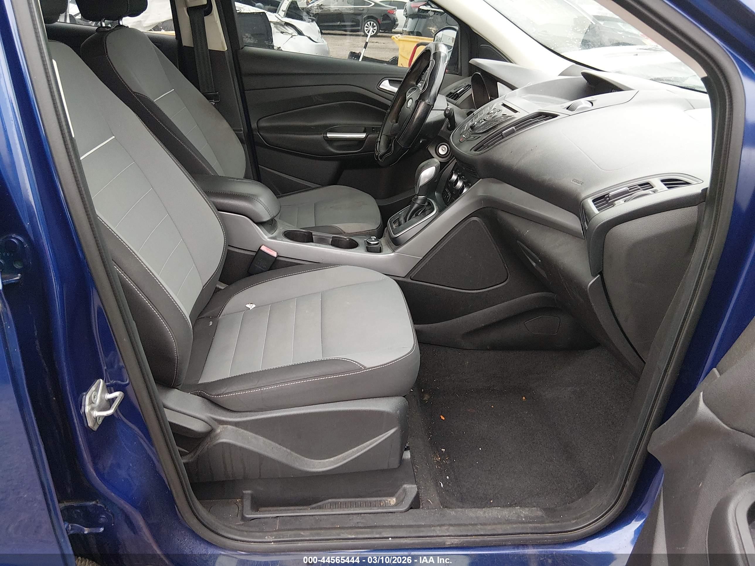 2013 Ford Escape Se Blue vin: 1FMCU0GX6DUD68746