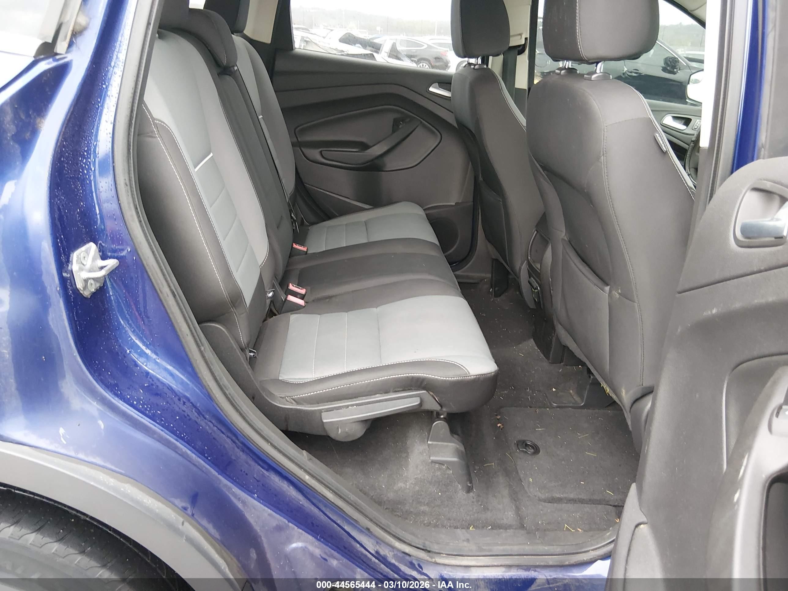 2013 Ford Escape Se Blue vin: 1FMCU0GX6DUD68746