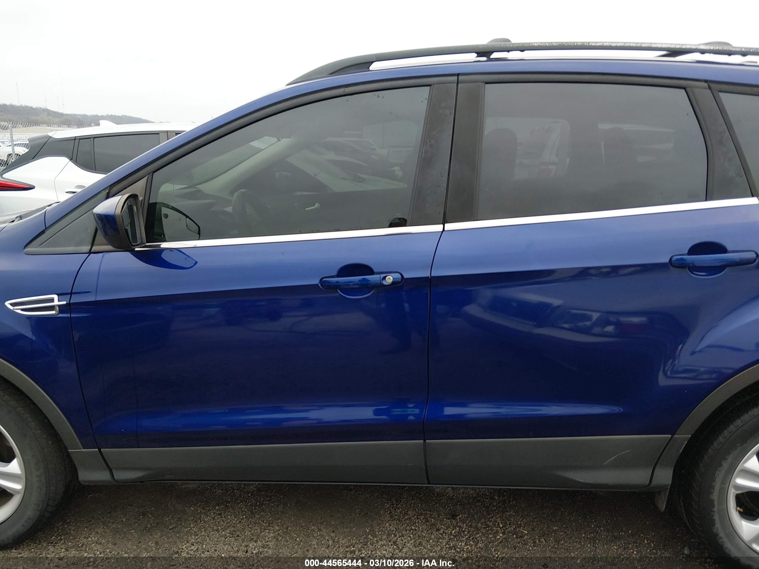 2013 Ford Escape Se Blue vin: 1FMCU0GX6DUD68746