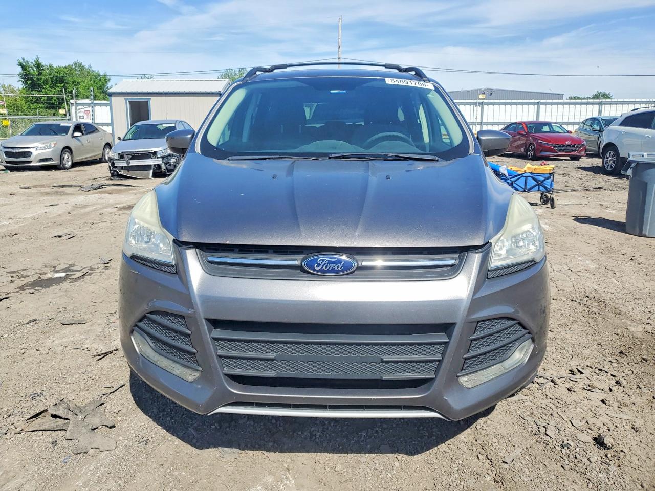 2013 Ford Escape Se Gray vin: 1FMCU0GX6DUD91234
